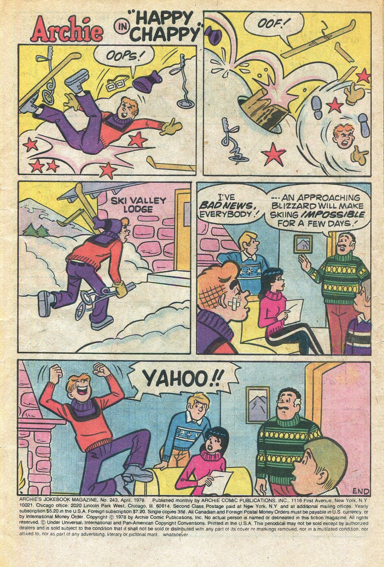 Read online Archie's Joke Book Magazine comic -  Issue #243 - 3