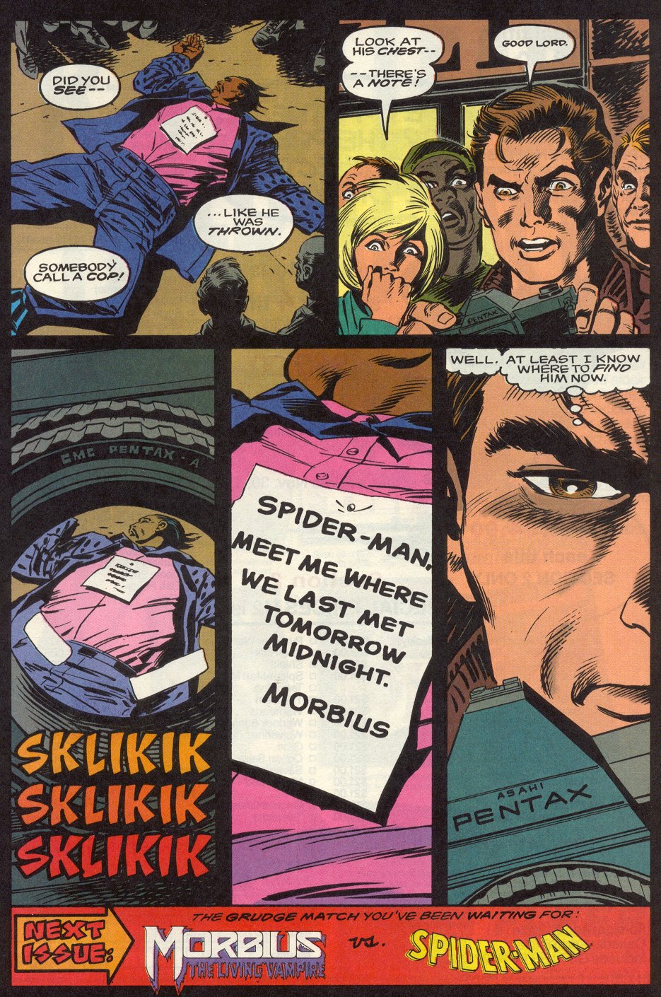 Read online Morbius: The Living Vampire (1992) comic -  Issue #2 - 23