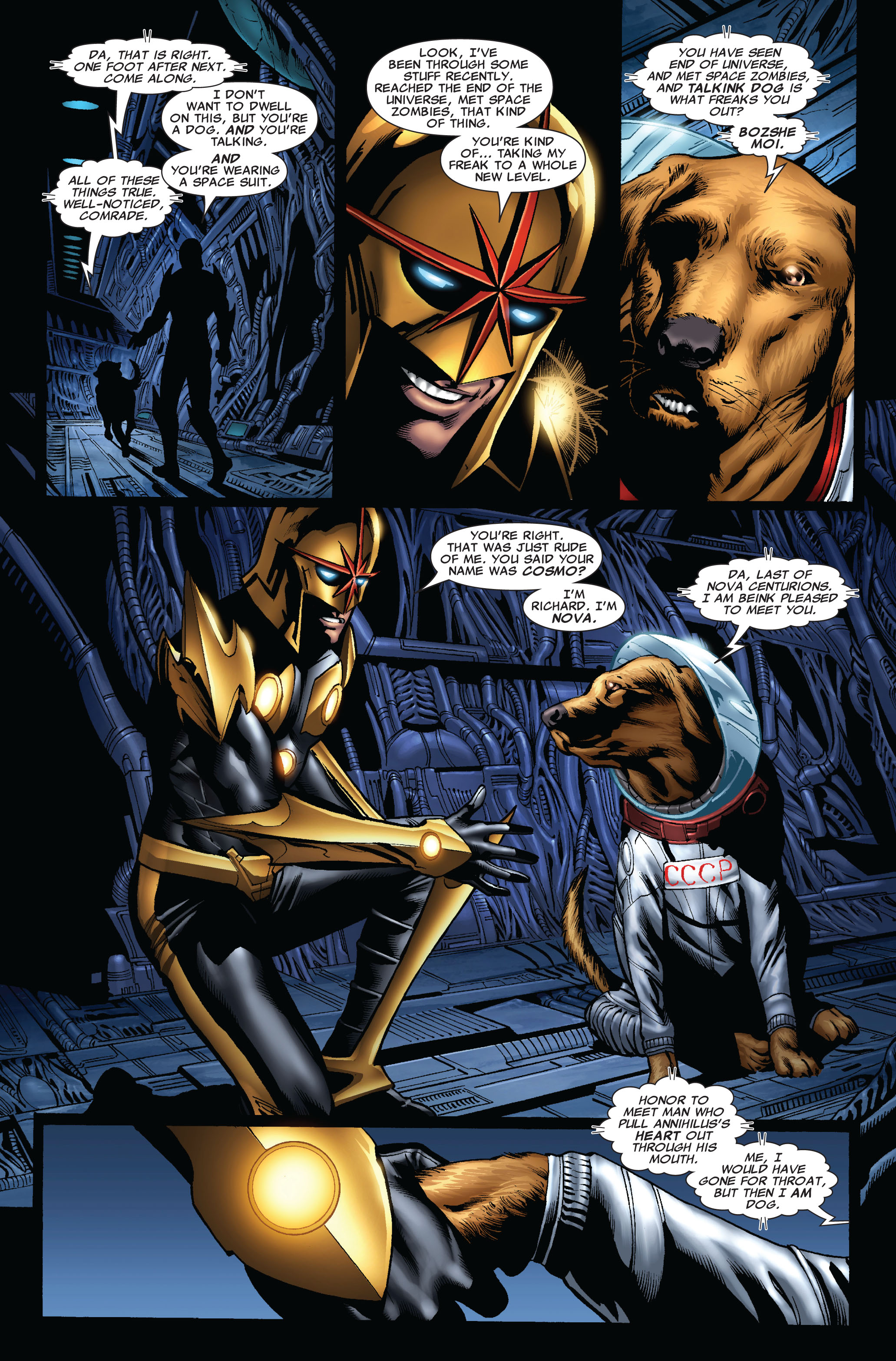 Read online Nova (2007) comic -  Issue #8 - 16