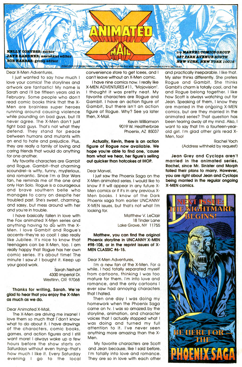 Read online X-Men Adventures (1995) comic -  Issue #2 - 23