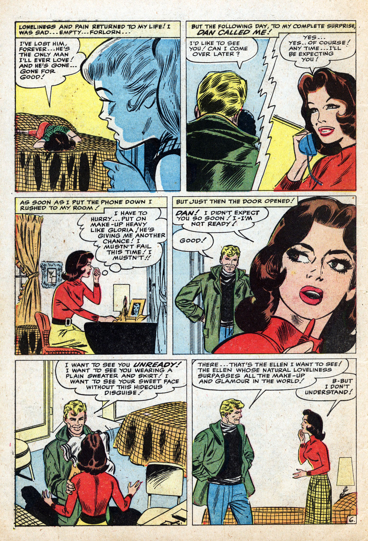 Read online Love Romances comic -  Issue #93 - 10