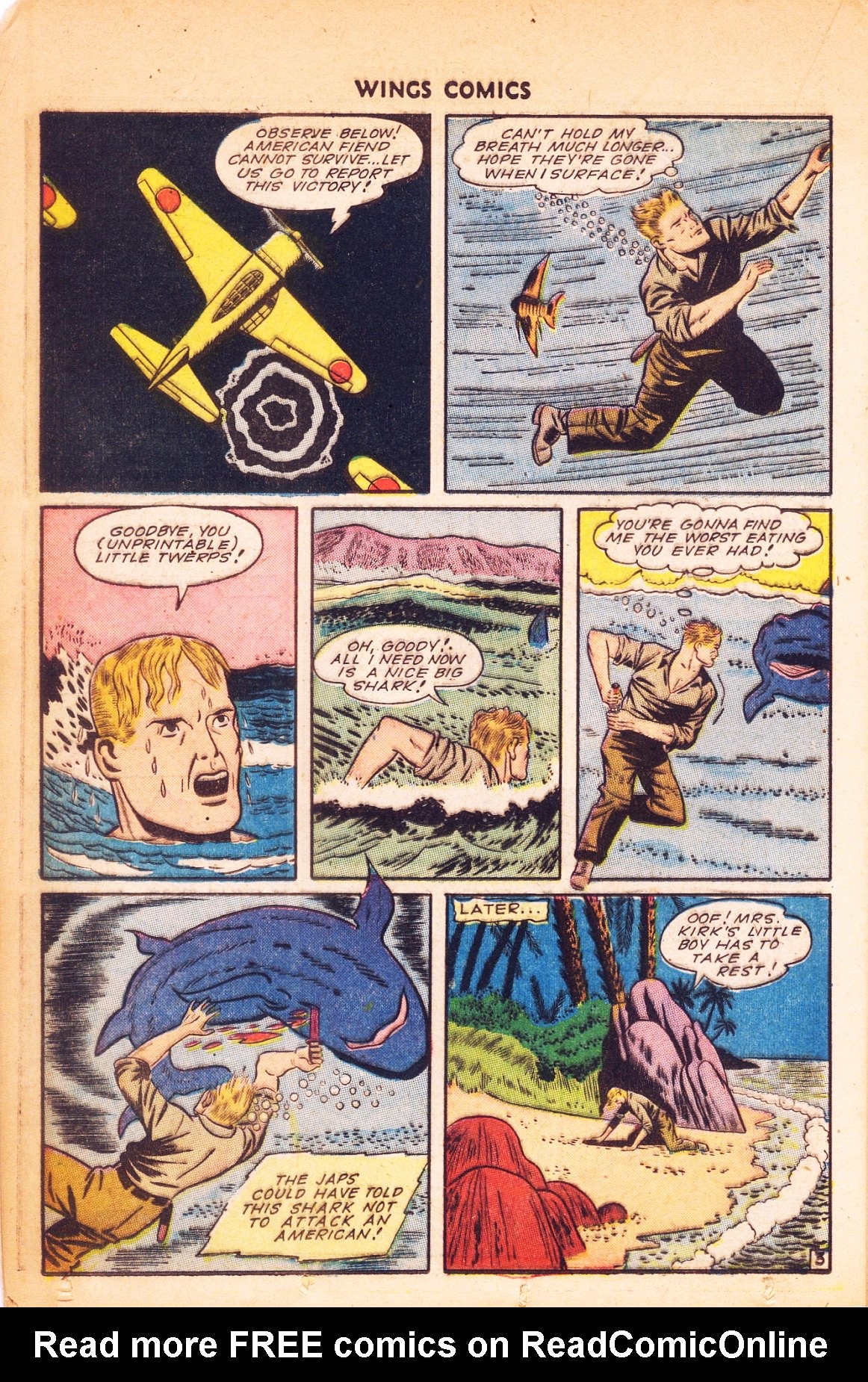 Read online Wings Comics comic -  Issue #55 - 32