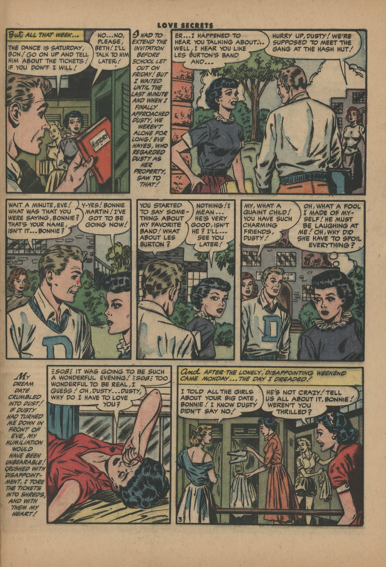 Read online Love Secrets (1953) comic -  Issue #40 - 29