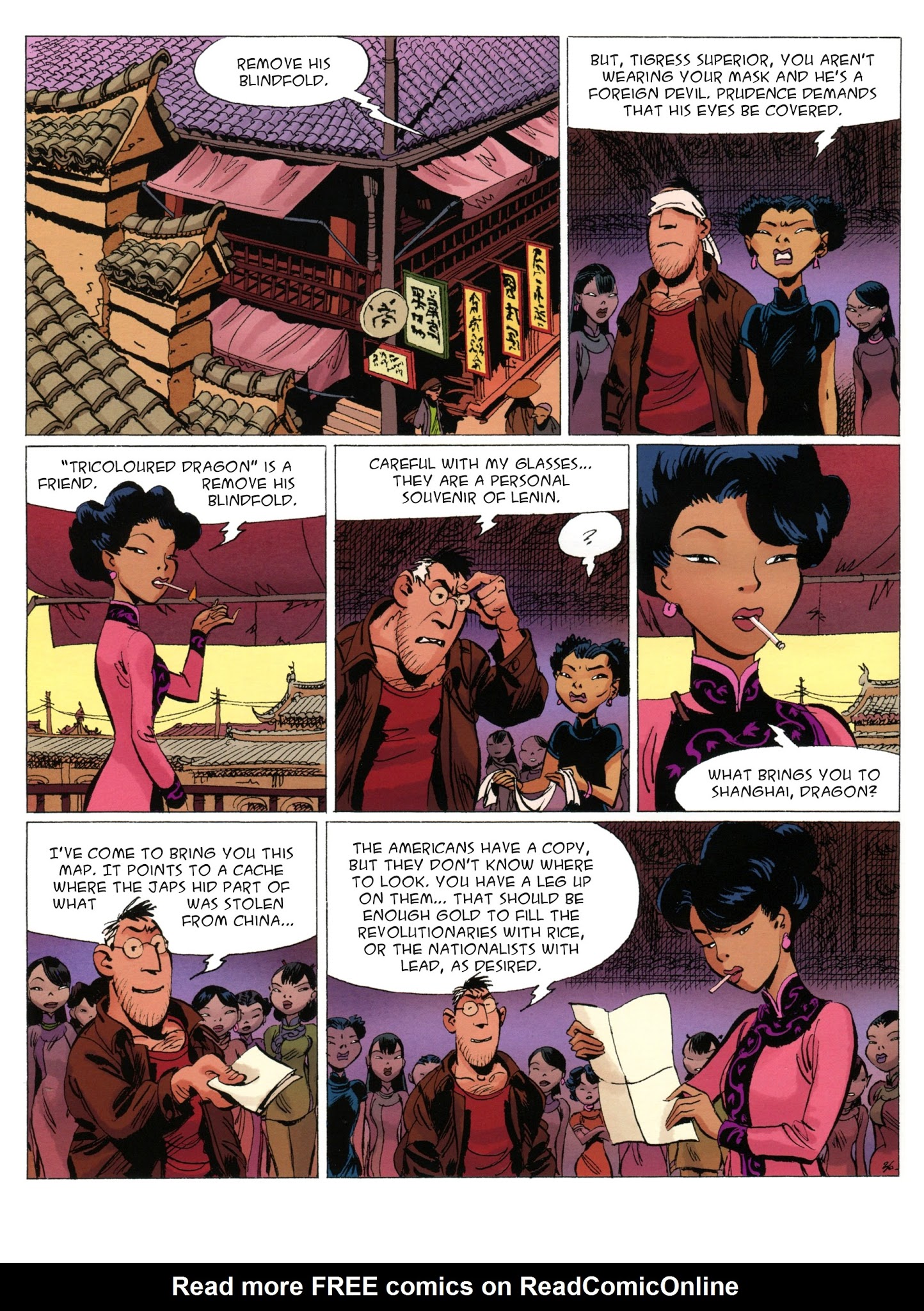 Read online Tigresse Blanche comic -  Issue #7 - 40