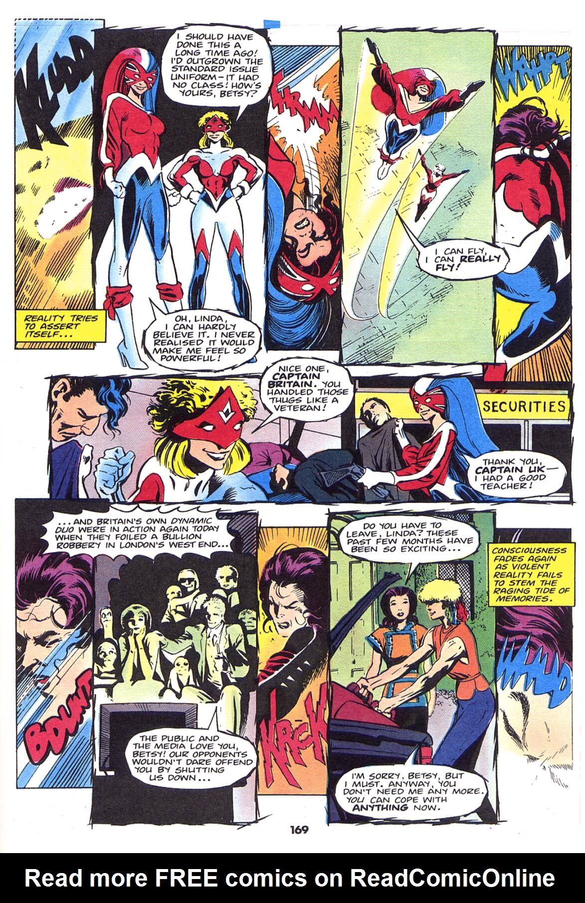 Read online Captain Britain (1988) comic -  Issue # TPB - 169