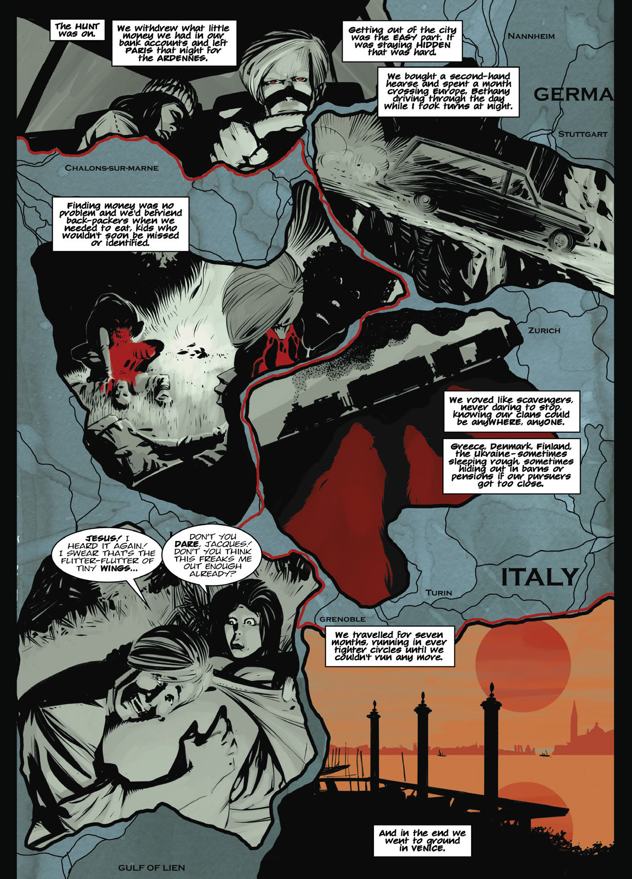 Read online Tharg's Terror Tales Presents Necronauts & A Love Like Blood comic -  Issue # TPB - 78