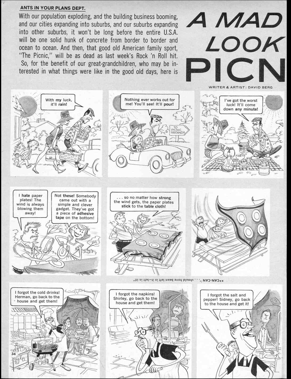 Read online MAD comic -  Issue #67 - 36