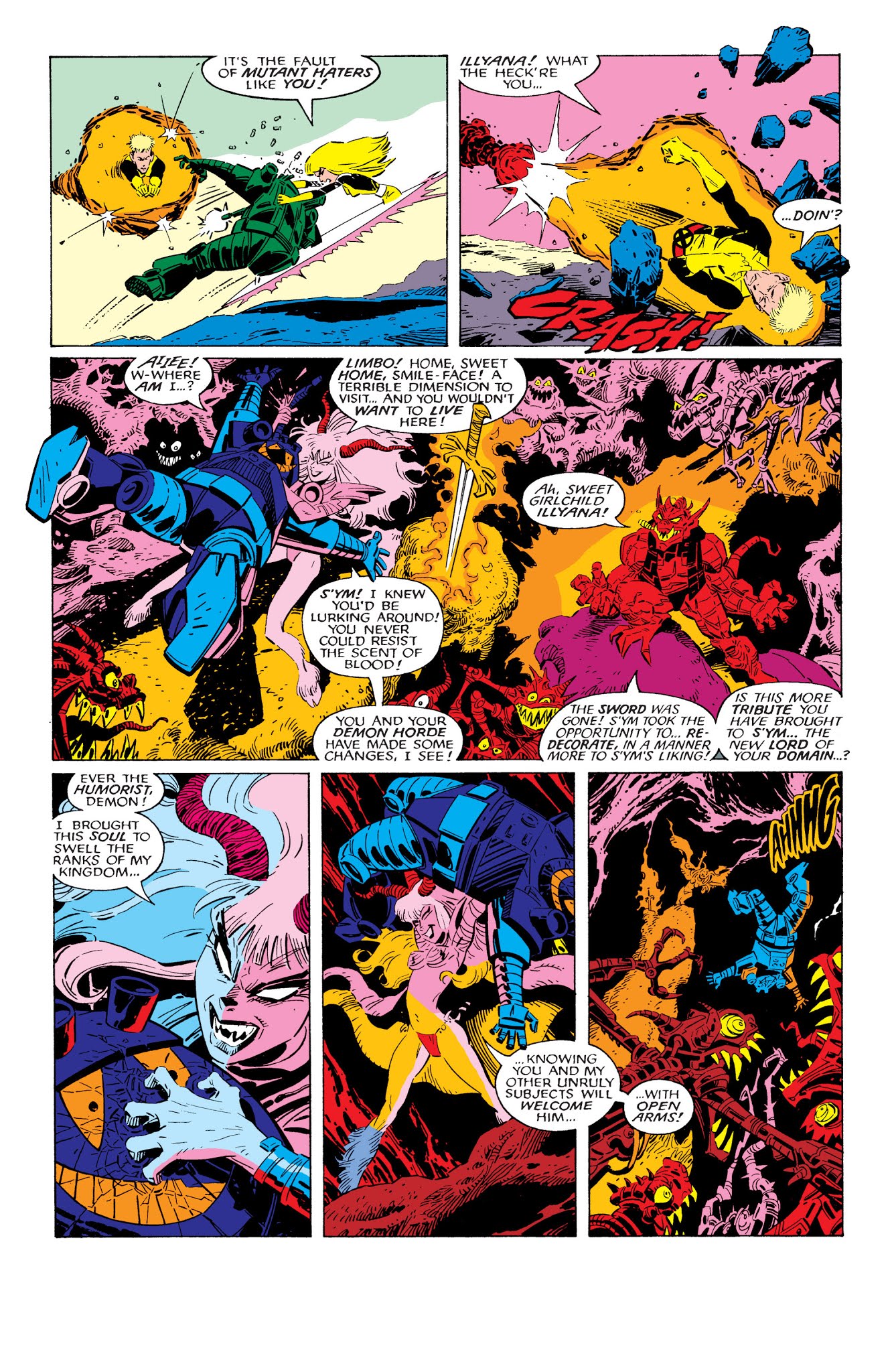 Read online X-Men: Fall of the Mutants comic -  Issue # TPB 1 (Part 4) - 95