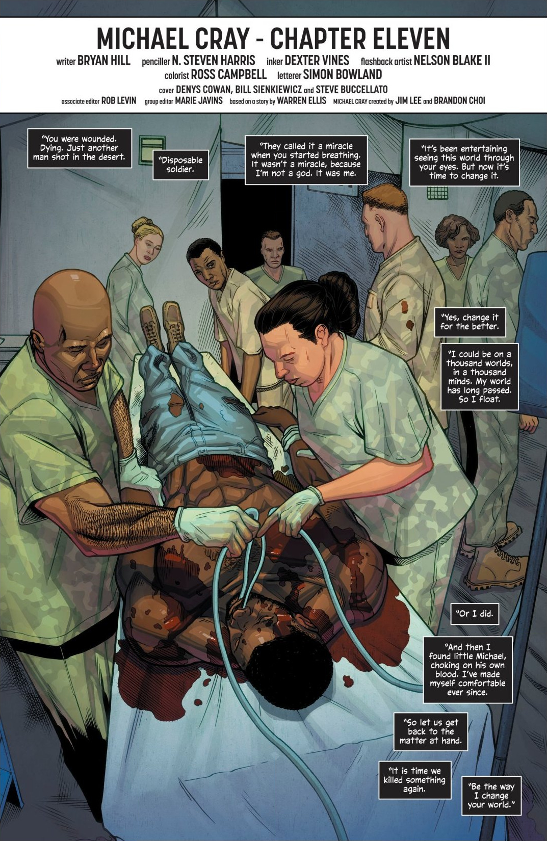 Read online The Wild Storm: Michael Cray comic -  Issue #11 - 4