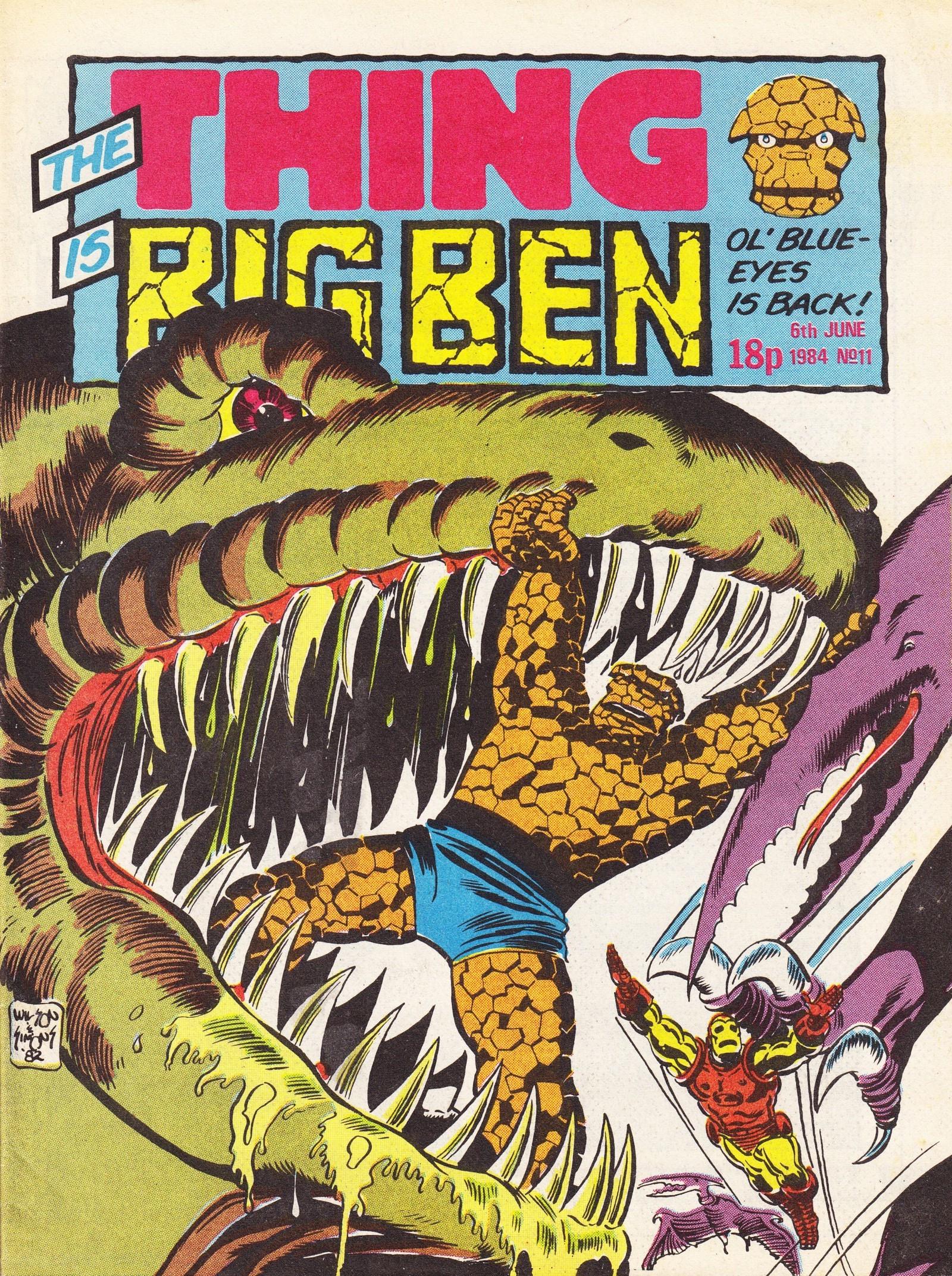 Read online The Thing Is Big Ben comic -  Issue #11 - 1