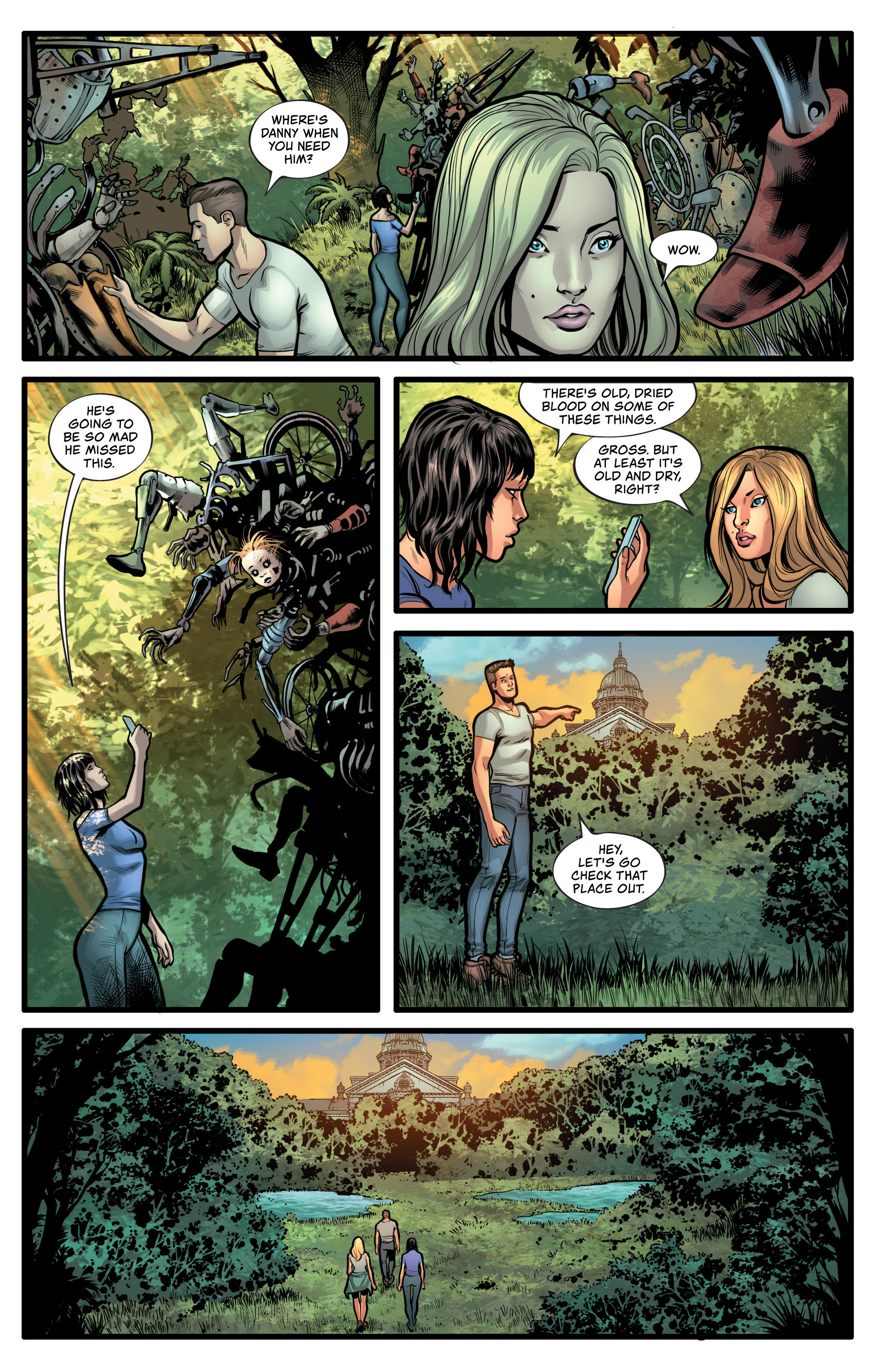 Read online Grimm Tales Of Terror: The Bridgewater Triangle comic -  Issue #2 - 12