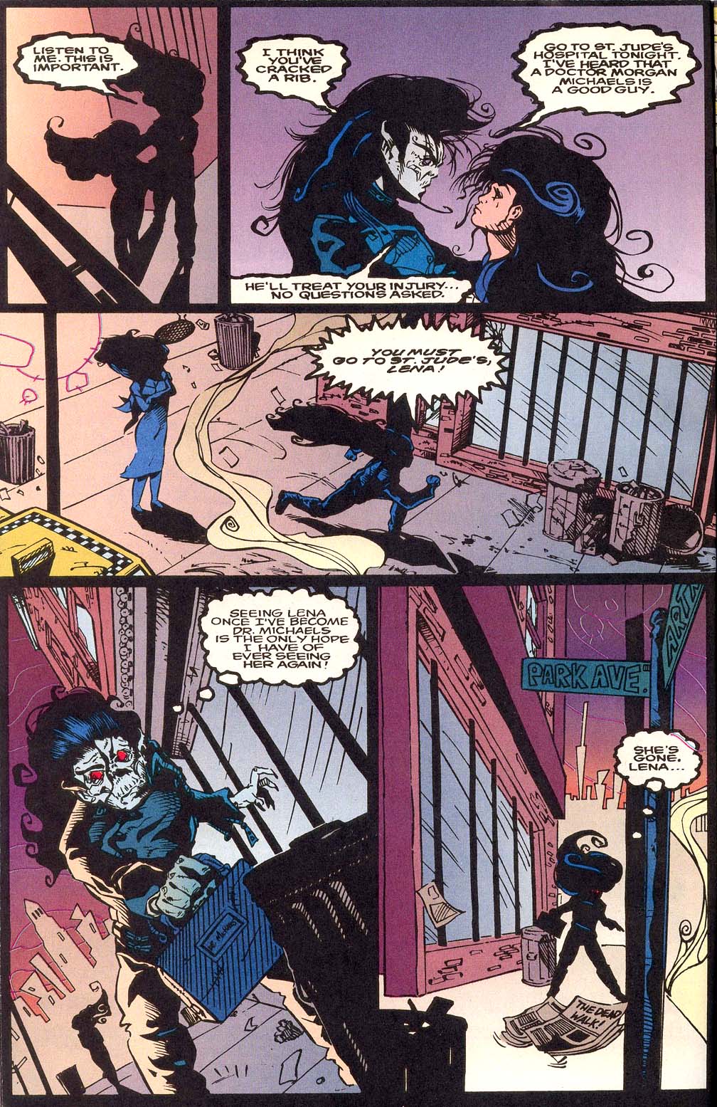 Read online Morbius: The Living Vampire (1992) comic -  Issue #26 - 6
