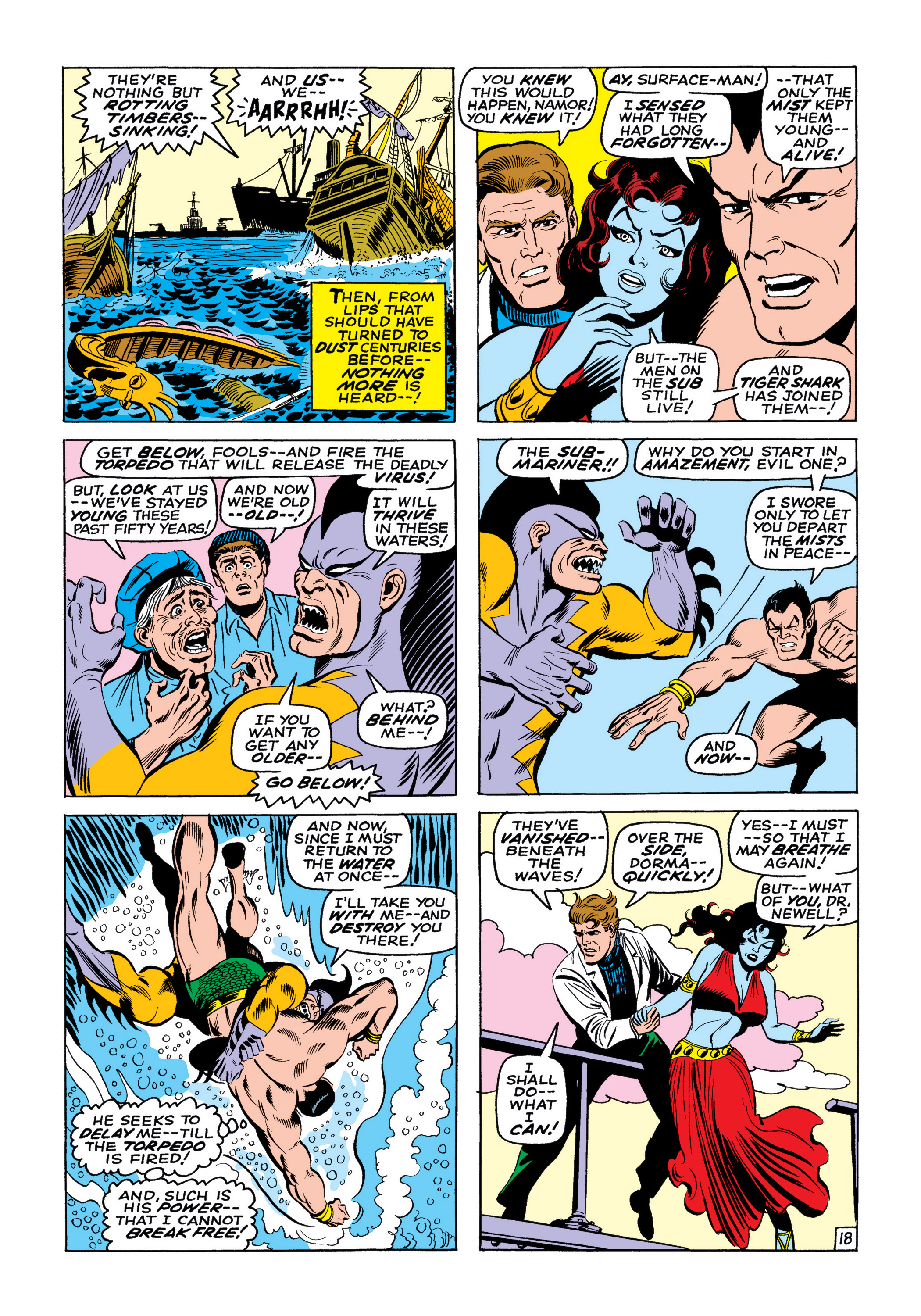 Read online Marvel Masterworks: The Sub-Mariner comic -  Issue # TPB 4 (Part 1) - 69