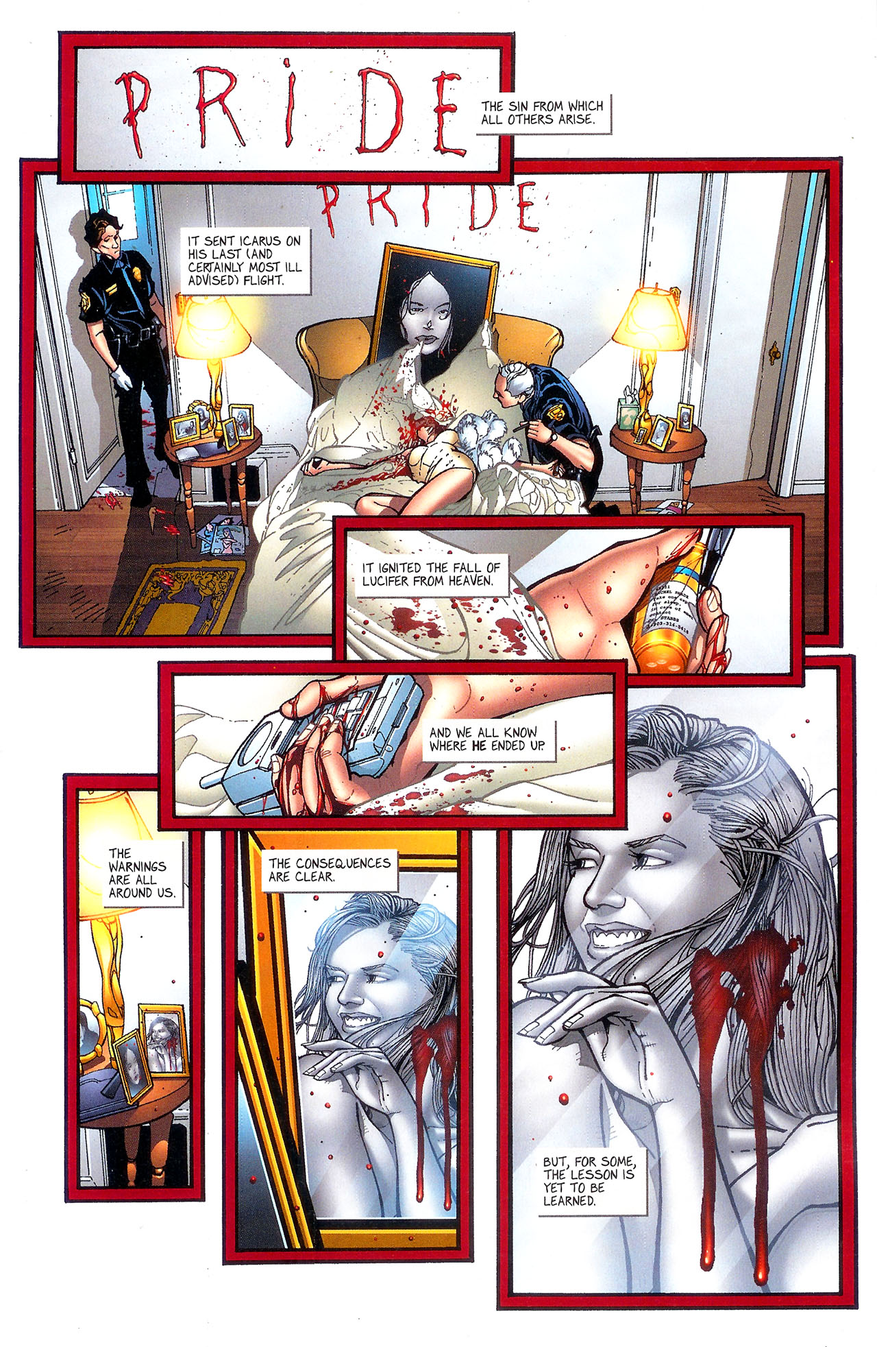 Read online Se7en comic -  Issue #5 - 4
