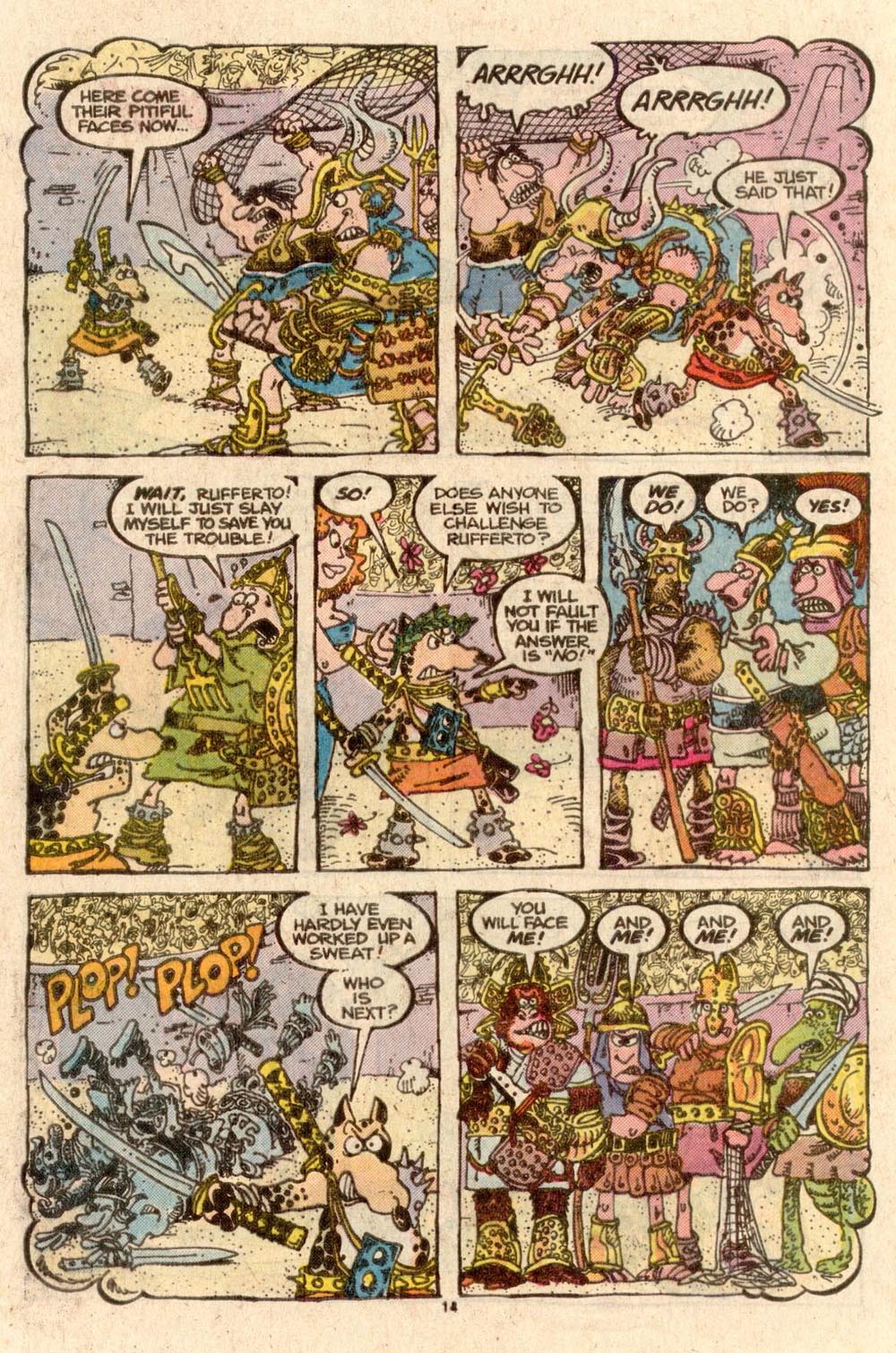 Read online Sergio Aragonés Groo the Wanderer comic -  Issue #44 - 14