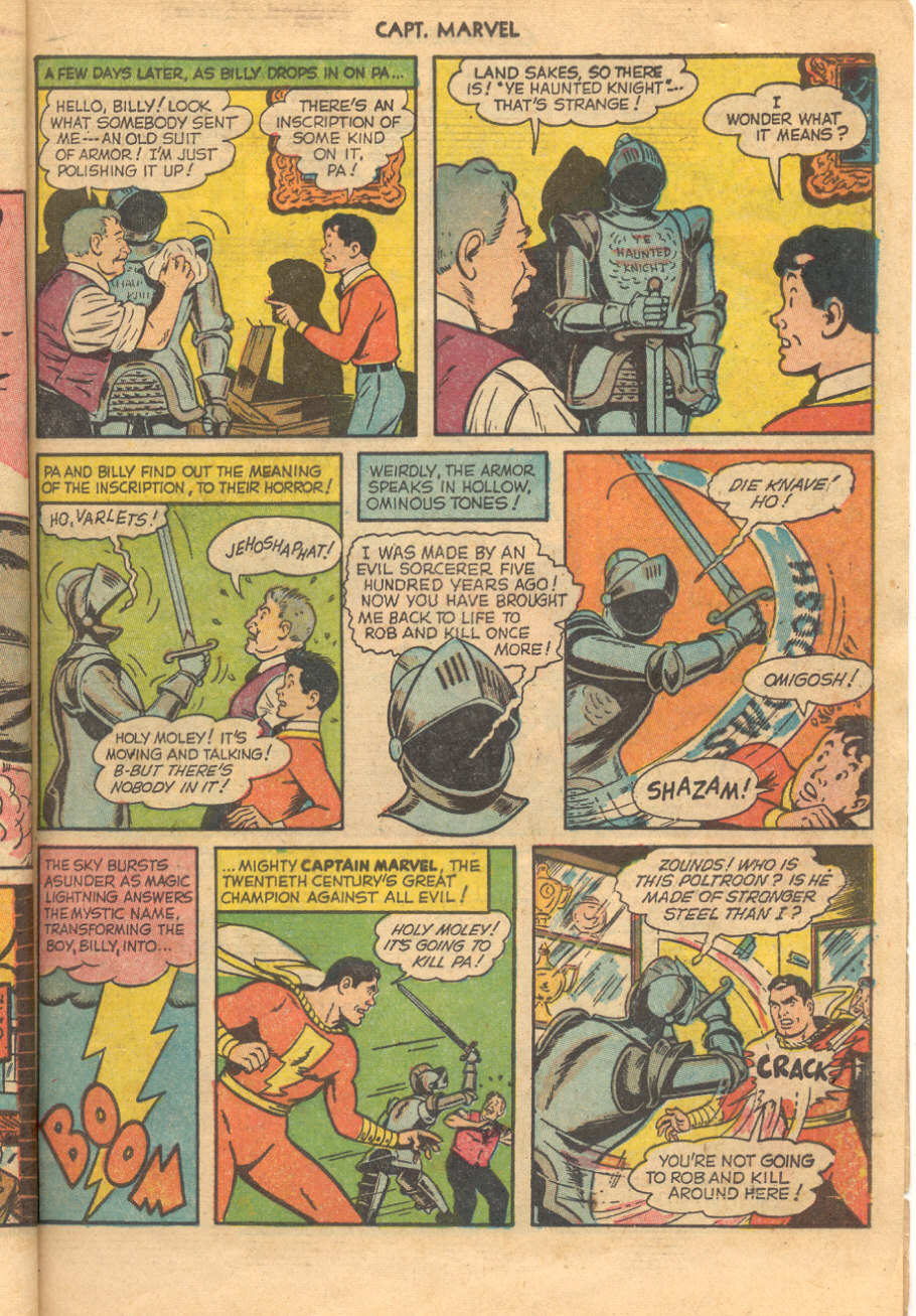 Read online Captain Marvel Adventures comic -  Issue #138 - 19