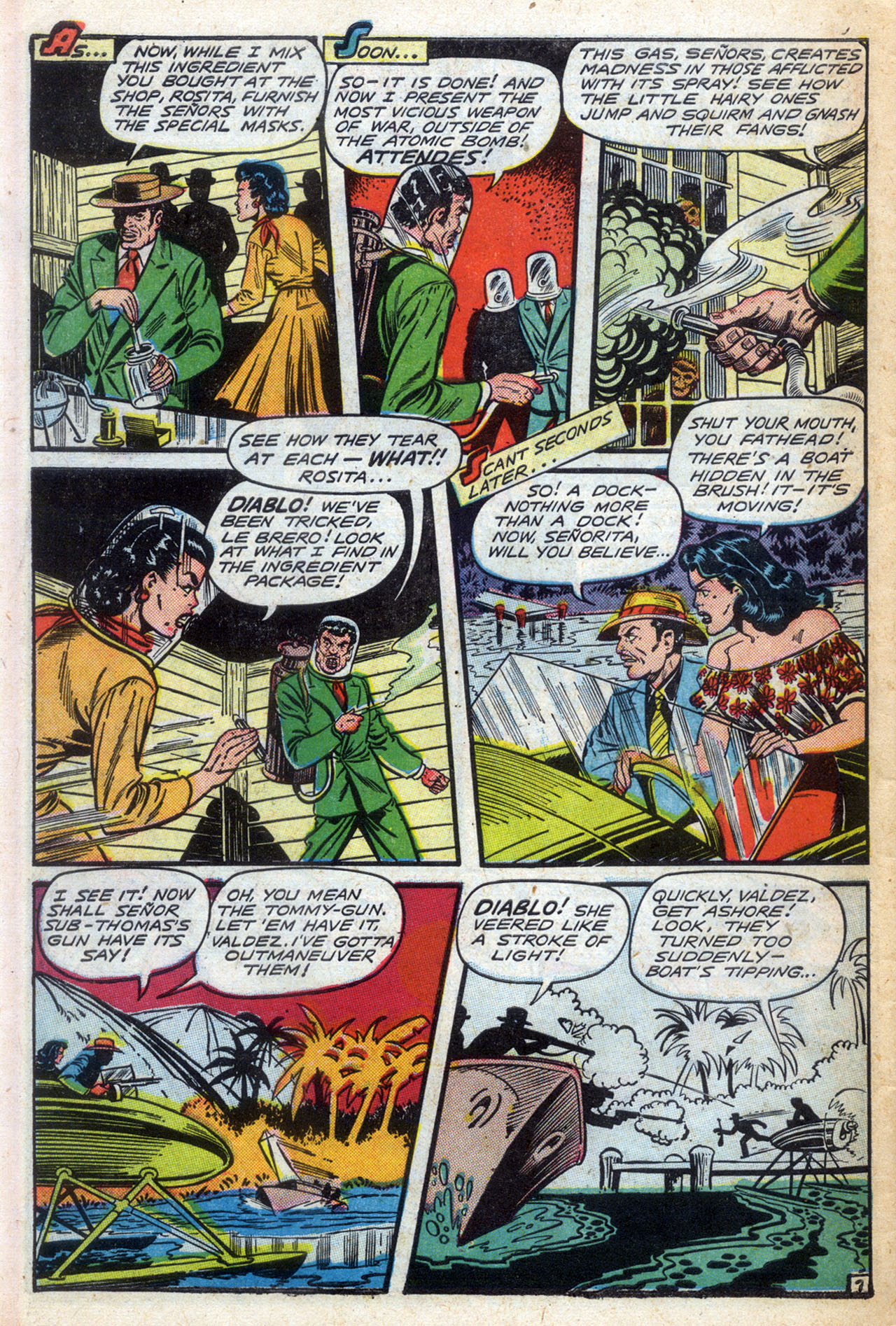 Read online Fight Comics comic -  Issue #58 - 48