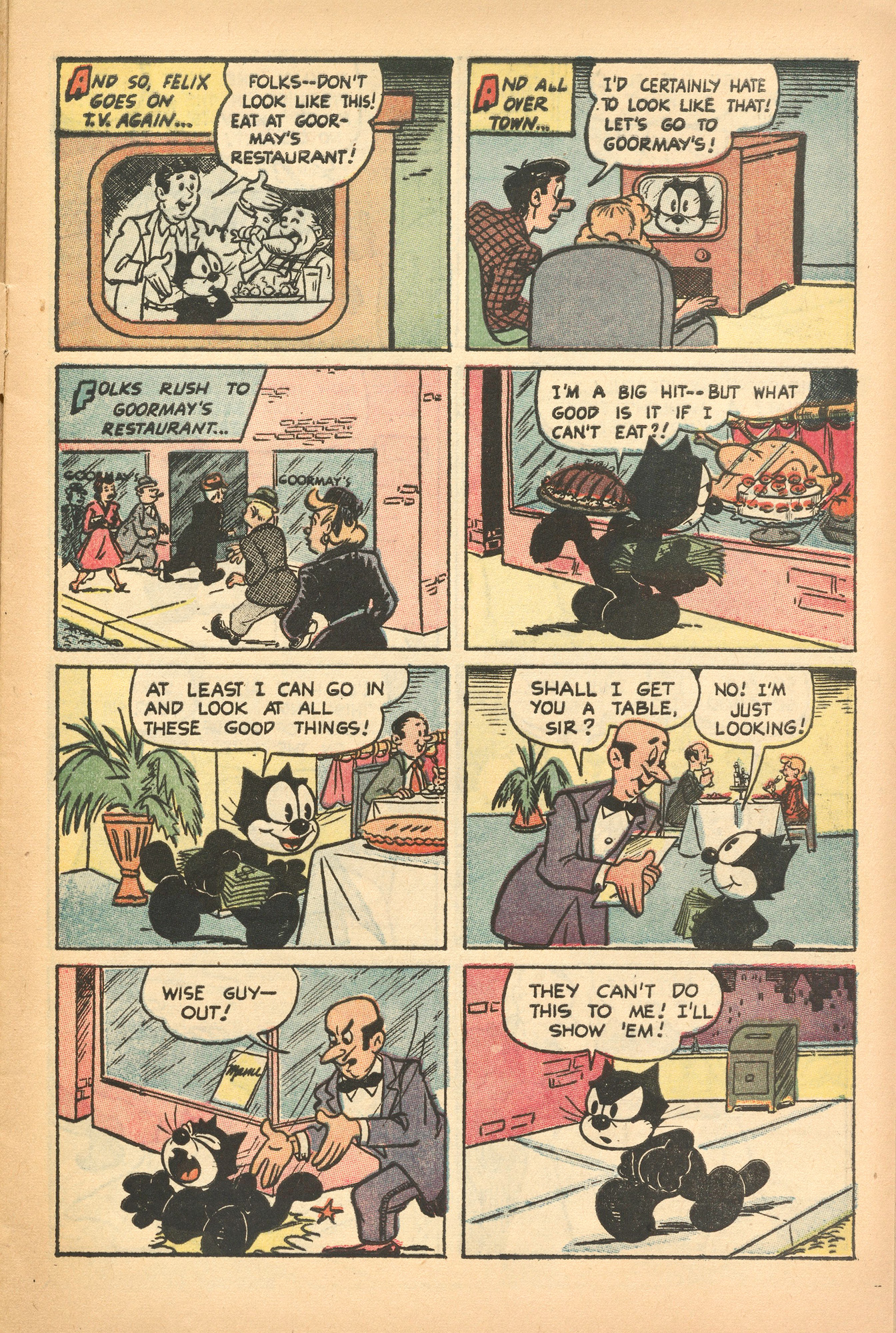 Read online Felix the Cat (1951) comic -  Issue #51 - 9