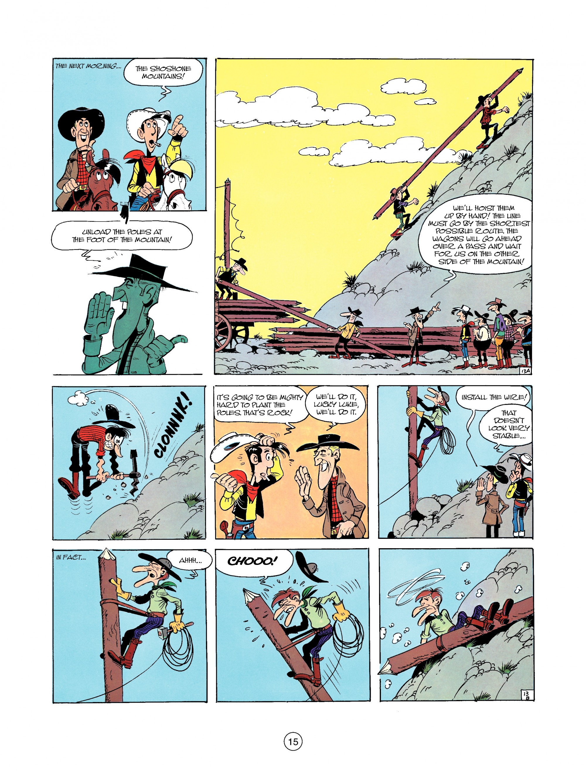 Read online A Lucky Luke Adventure comic -  Issue #35 - 15