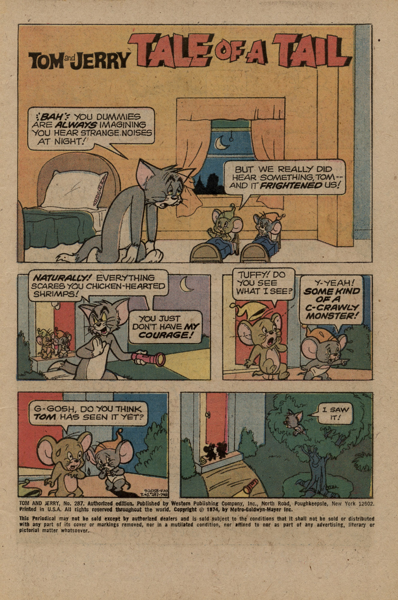 Read online Tom and Jerry comic -  Issue #287 - 3