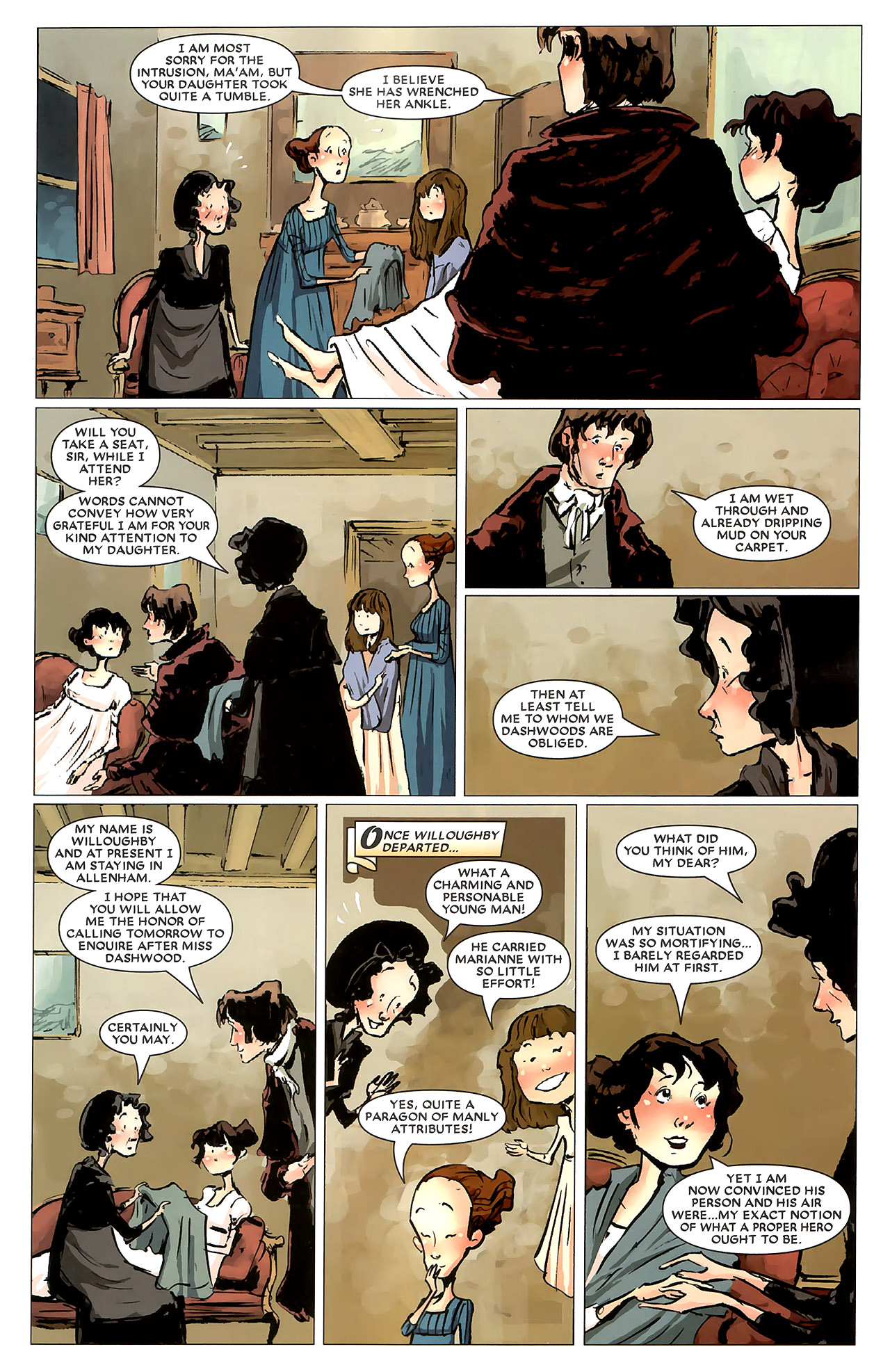 Read online Sense & Sensibility comic -  Issue #2 - 11