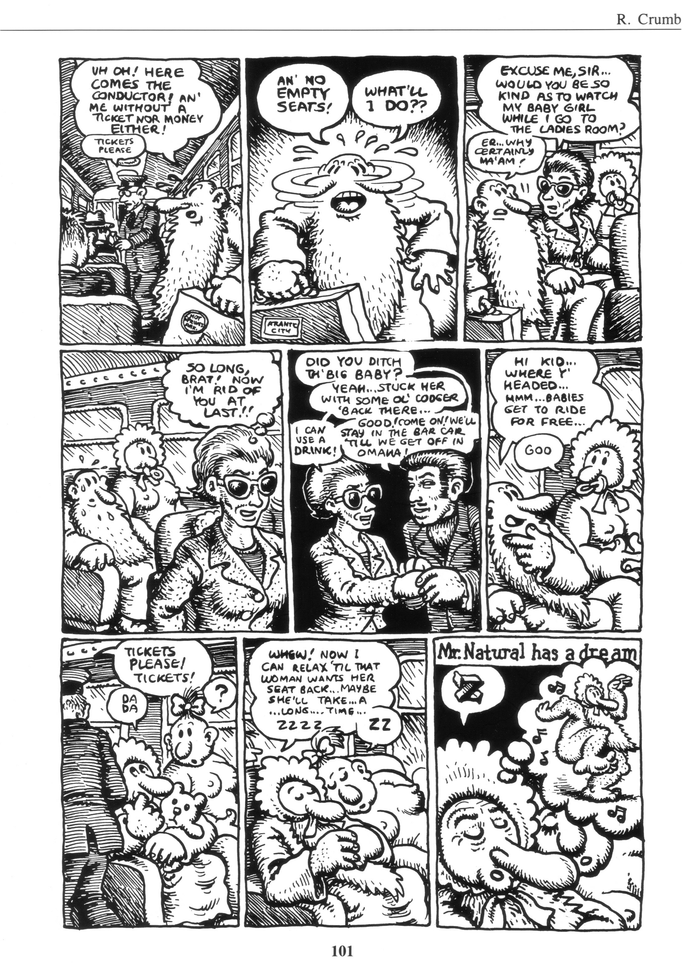 Read online The Complete Crumb Comics comic -  Issue # TPB 7 - 109