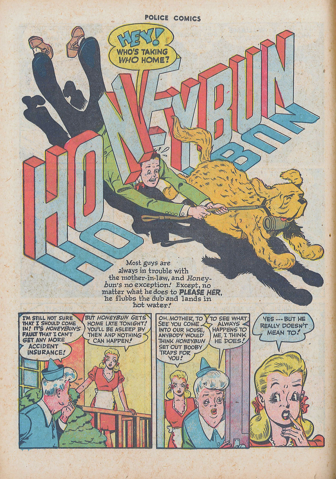 Read online Police Comics comic -  Issue #60 - 24