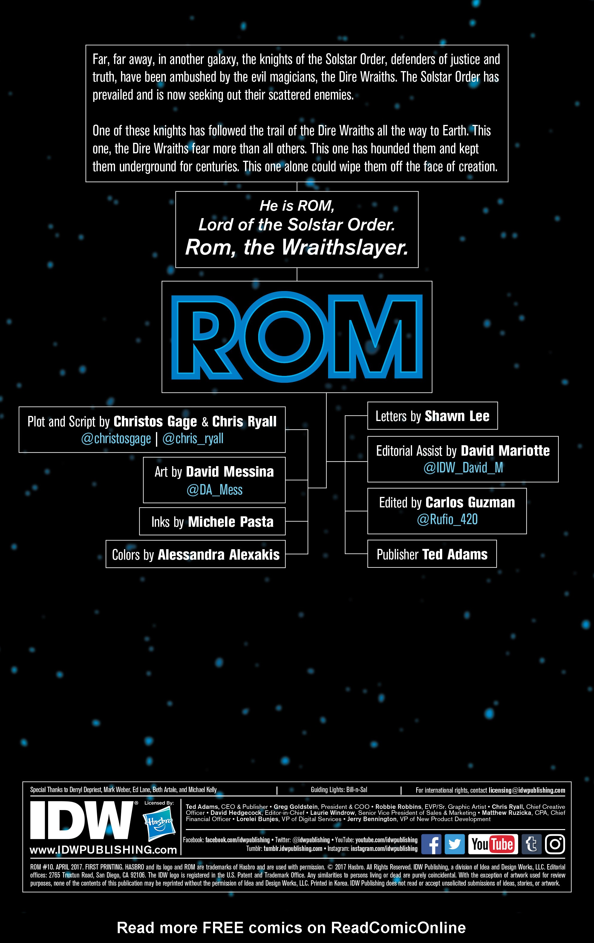 Read online ROM (2016) comic -  Issue #10 - 2
