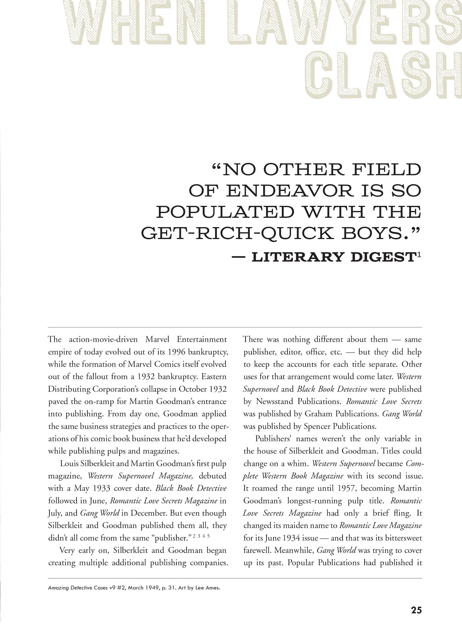 Read online The Secret History of Marvel Comics comic -  Issue # TPB (Part 1) - 24