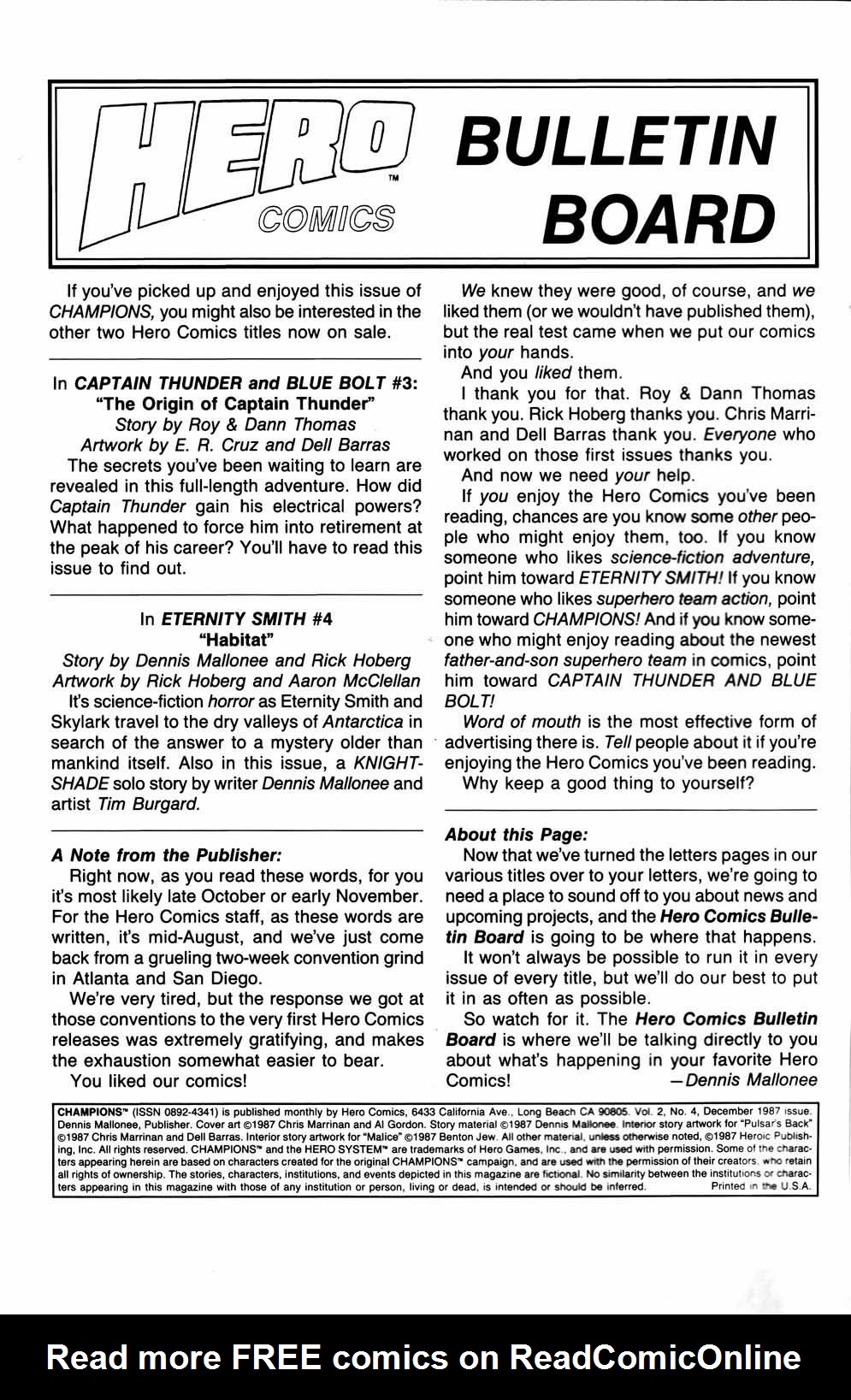 Read online Champions (1987) comic -  Issue #4 - 2