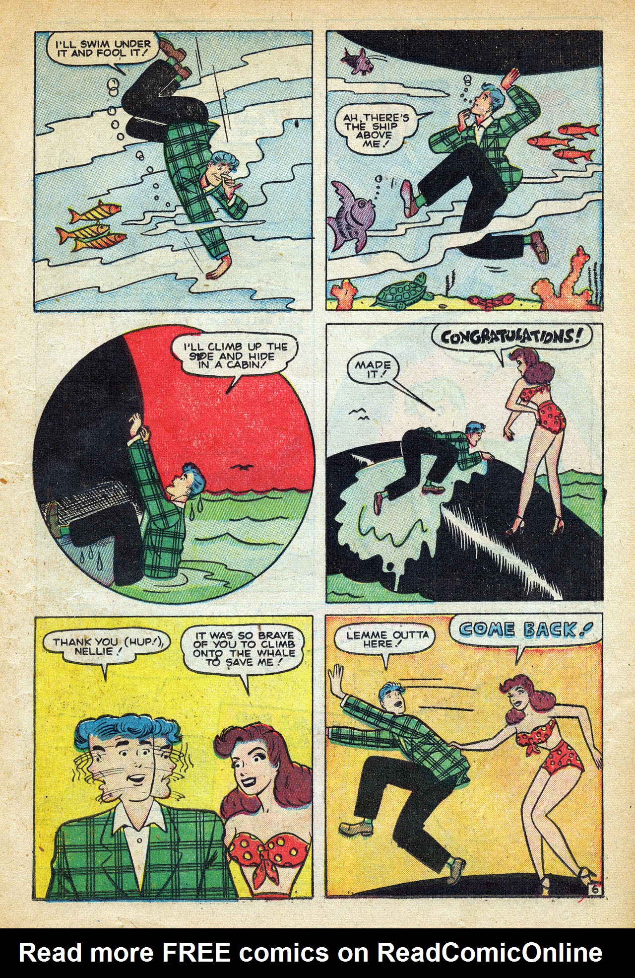 Read online Nellie The Nurse (1945) comic -  Issue #20 - 17