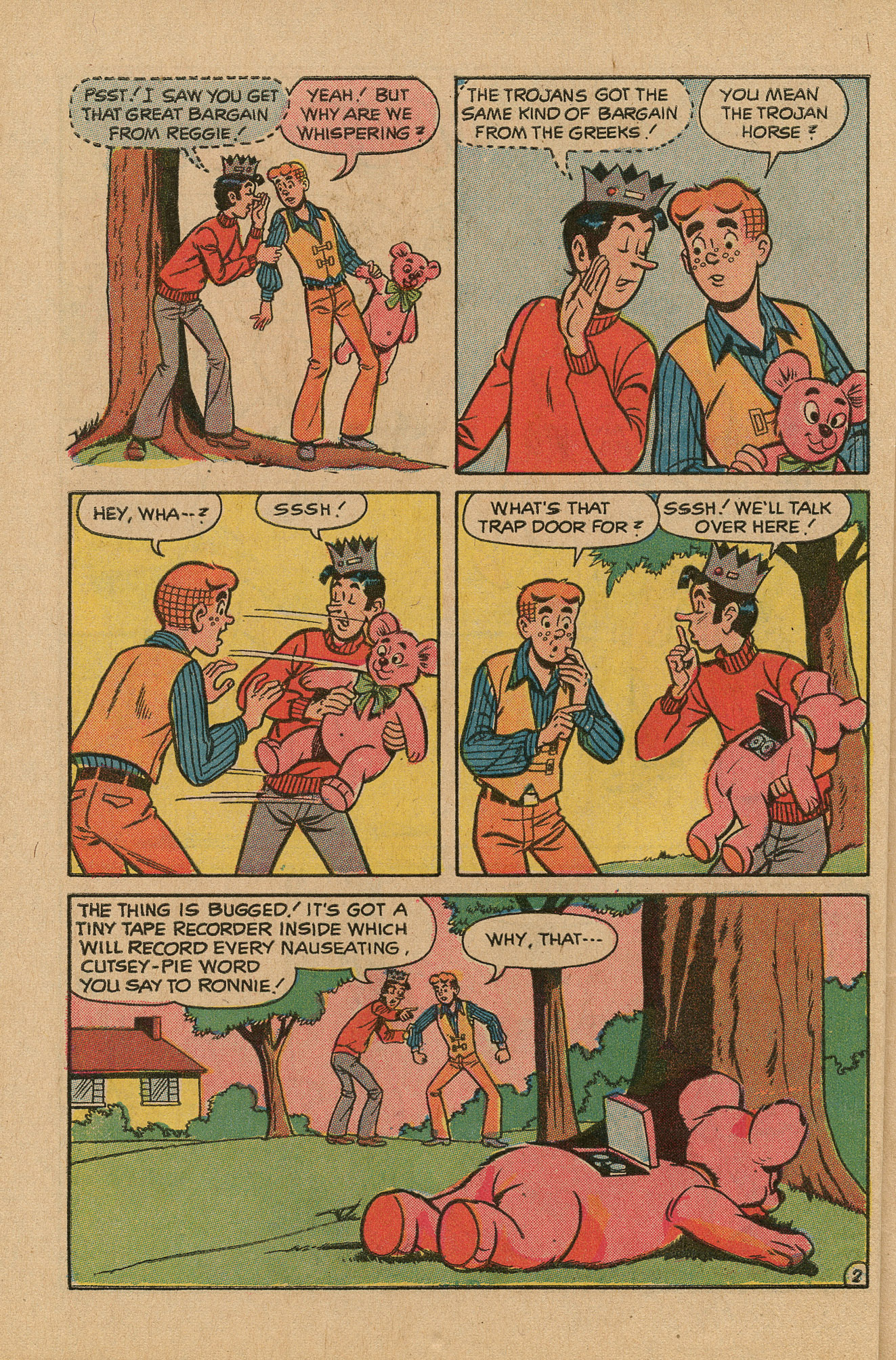 Read online Archie's TV Laugh-Out comic -  Issue #16 - 46