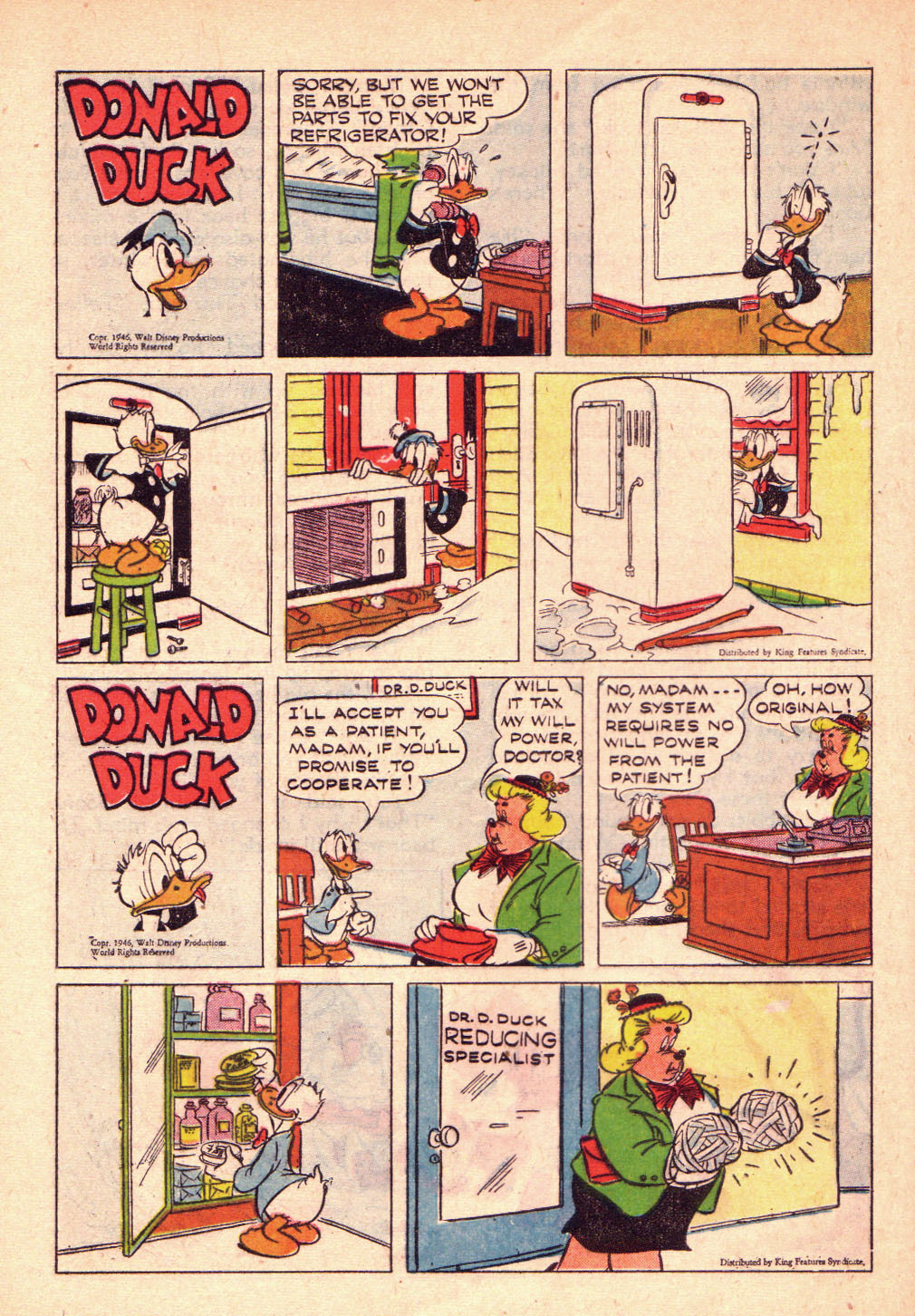 Read online Walt Disney's Comics and Stories comic -  Issue #114 - 36