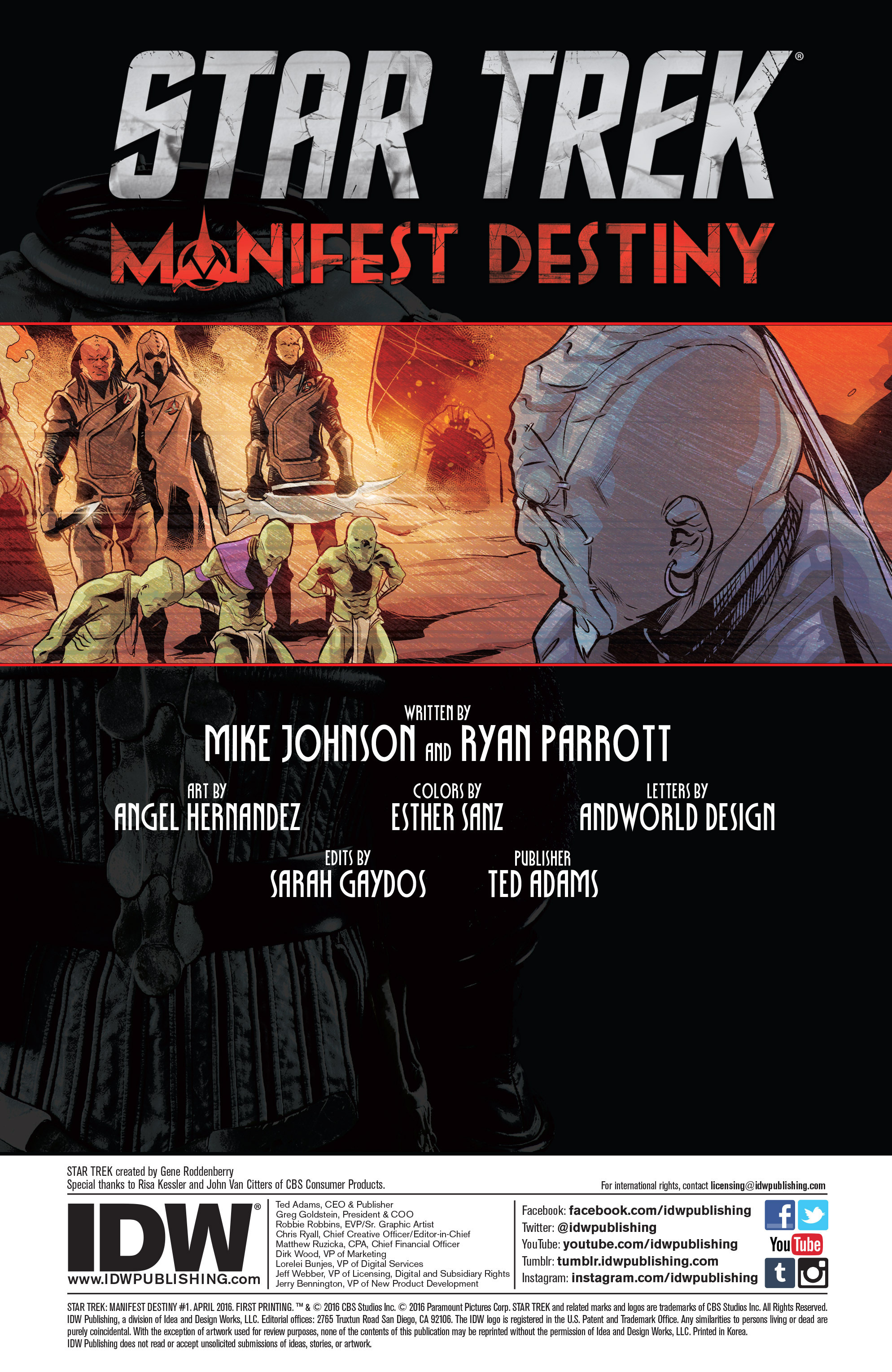 Read online Star Trek: Manifest Destiny comic -  Issue #1 - 2