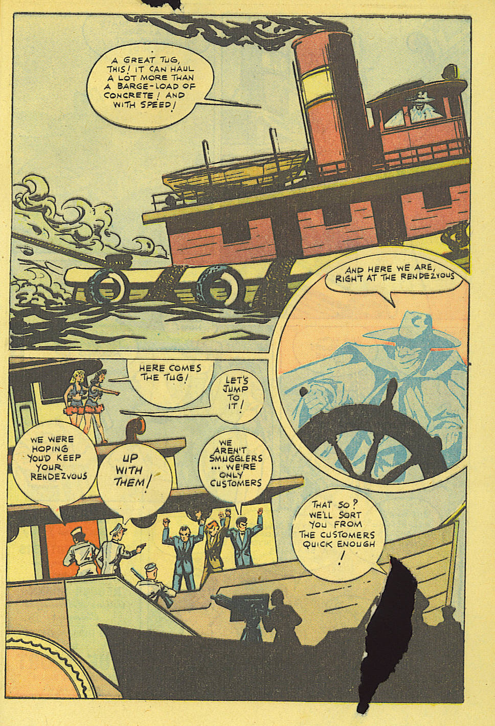 Read online Shadow Comics comic -  Issue #66 - 49