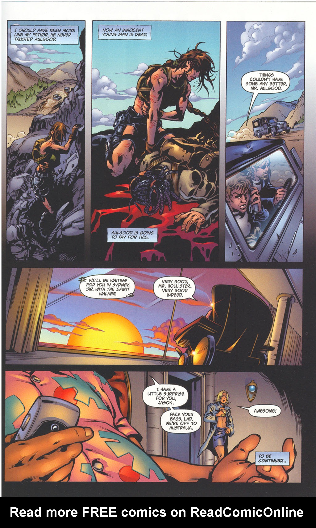 Read online Tomb Raider: The Series comic -  Issue #41 - 23