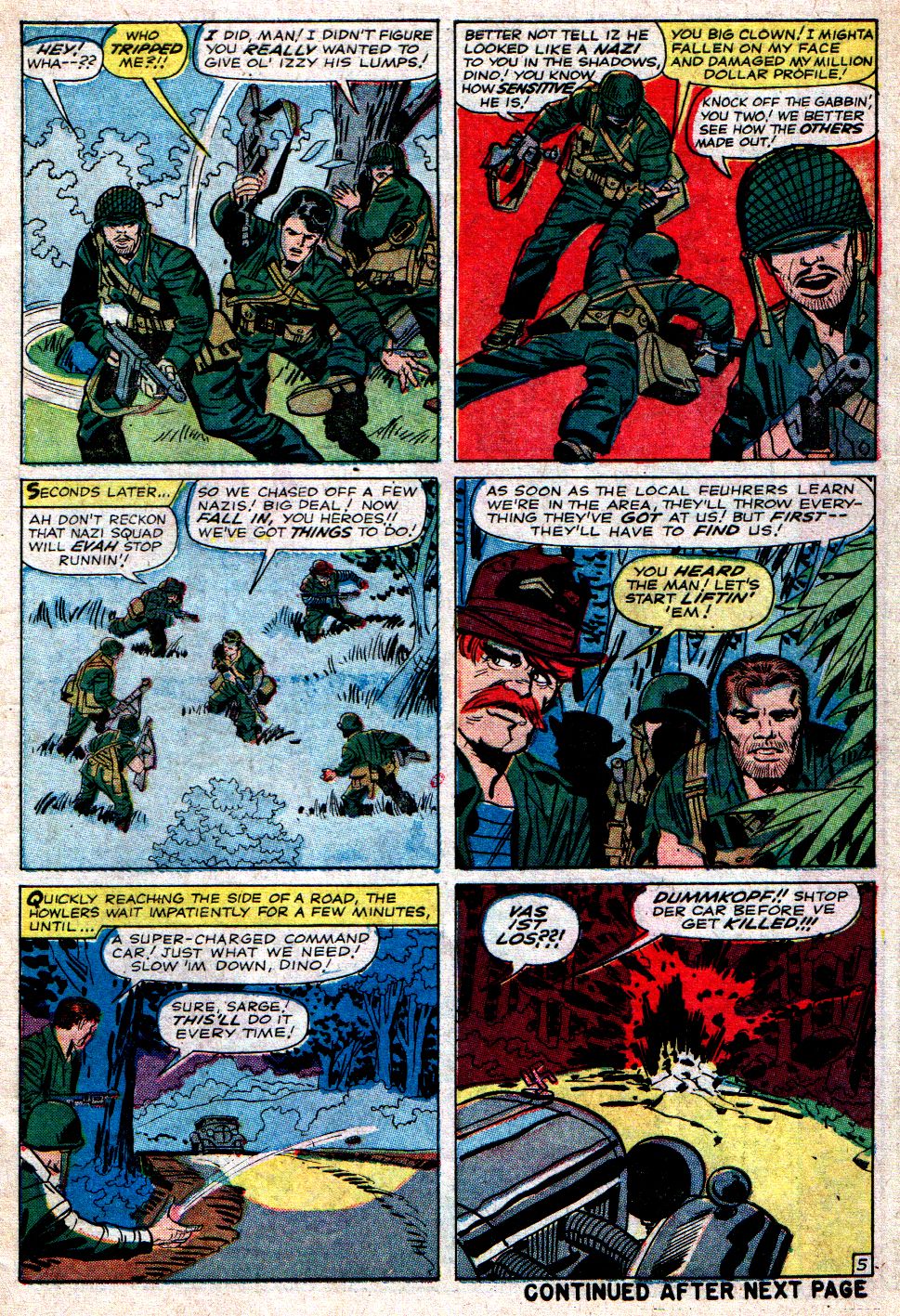 Read online Sgt. Fury comic -  Issue #7 - 7