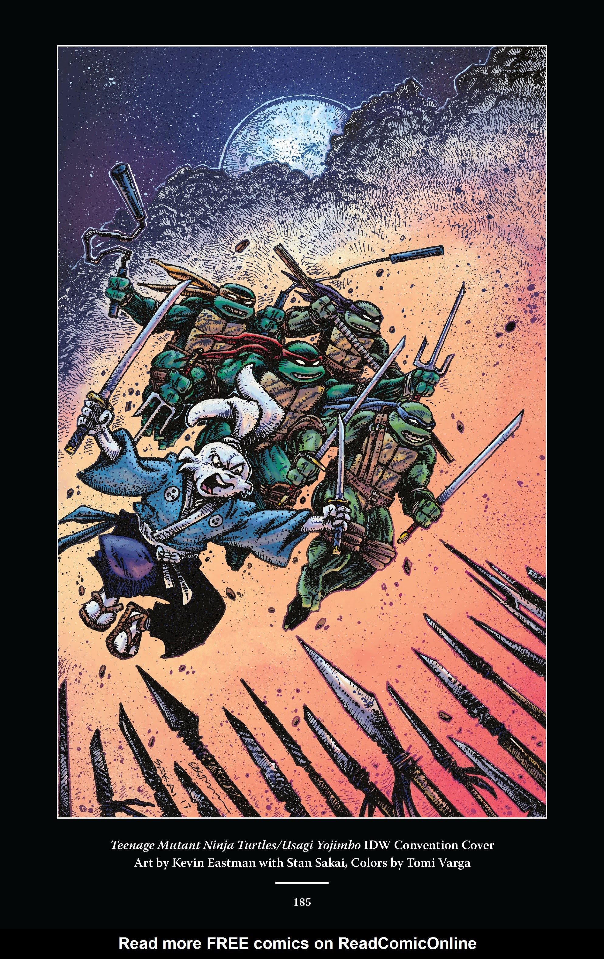 Read online Usagi Yojimbo/Teenage Mutant Ninja Turtles: The Complete Collection comic -  Issue # TPB (Part 2) - 76