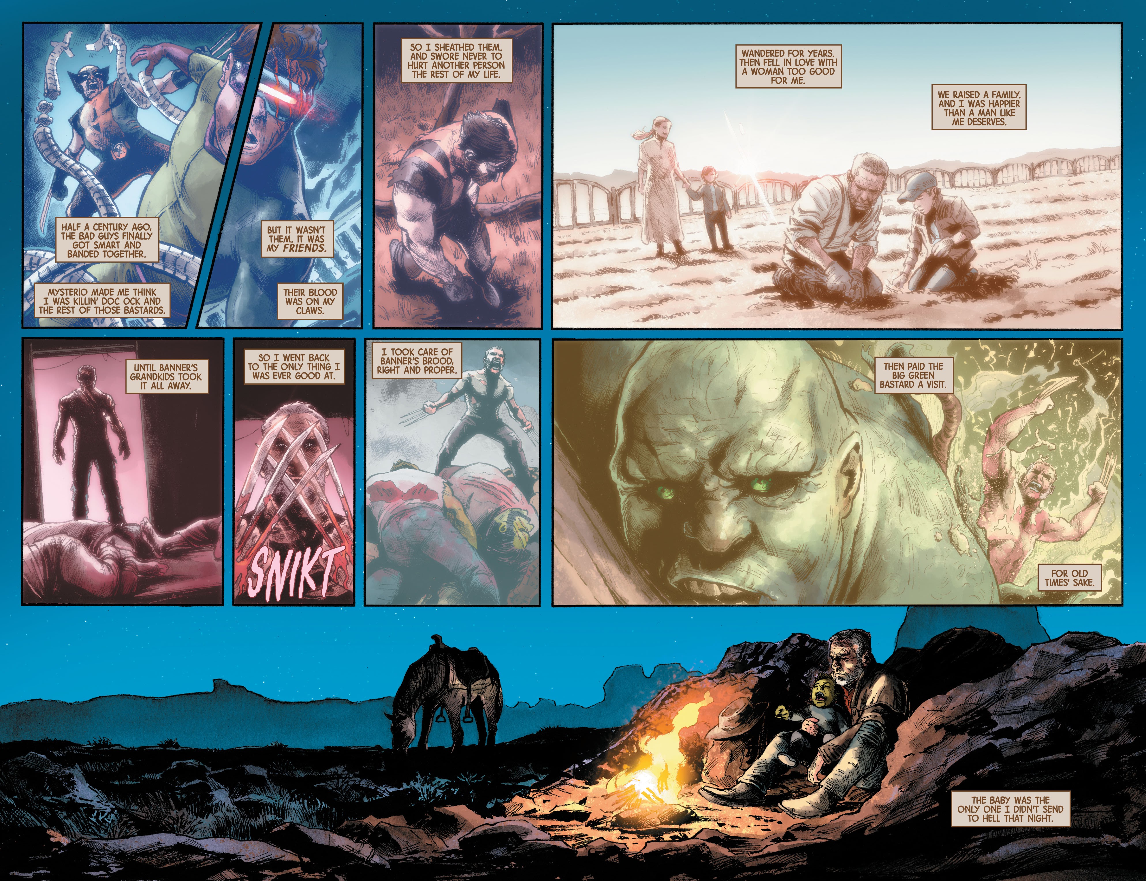 Read online Wastelanders comic -  Issue # Wolverine - 4