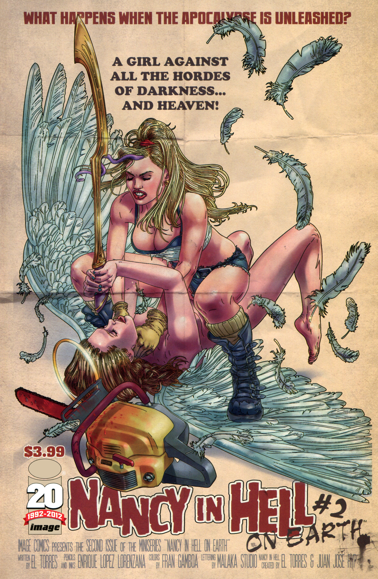 Read online Nancy in Hell On Earth comic -  Issue #2 - 1