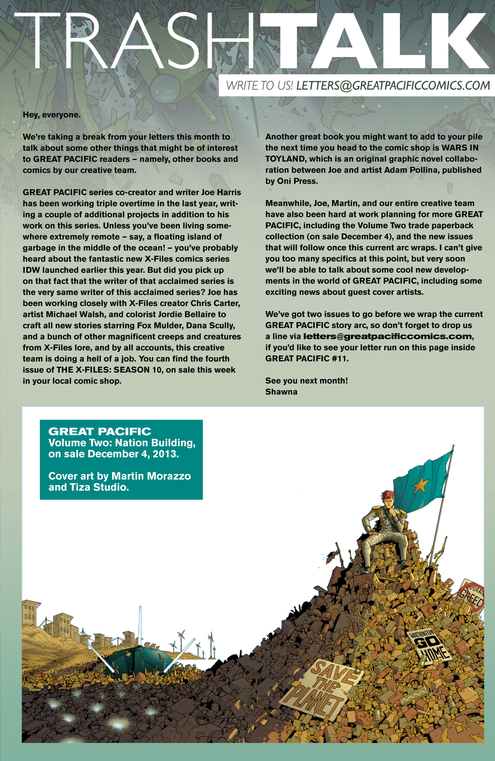Read online Great Pacific comic -  Issue #10 - 25