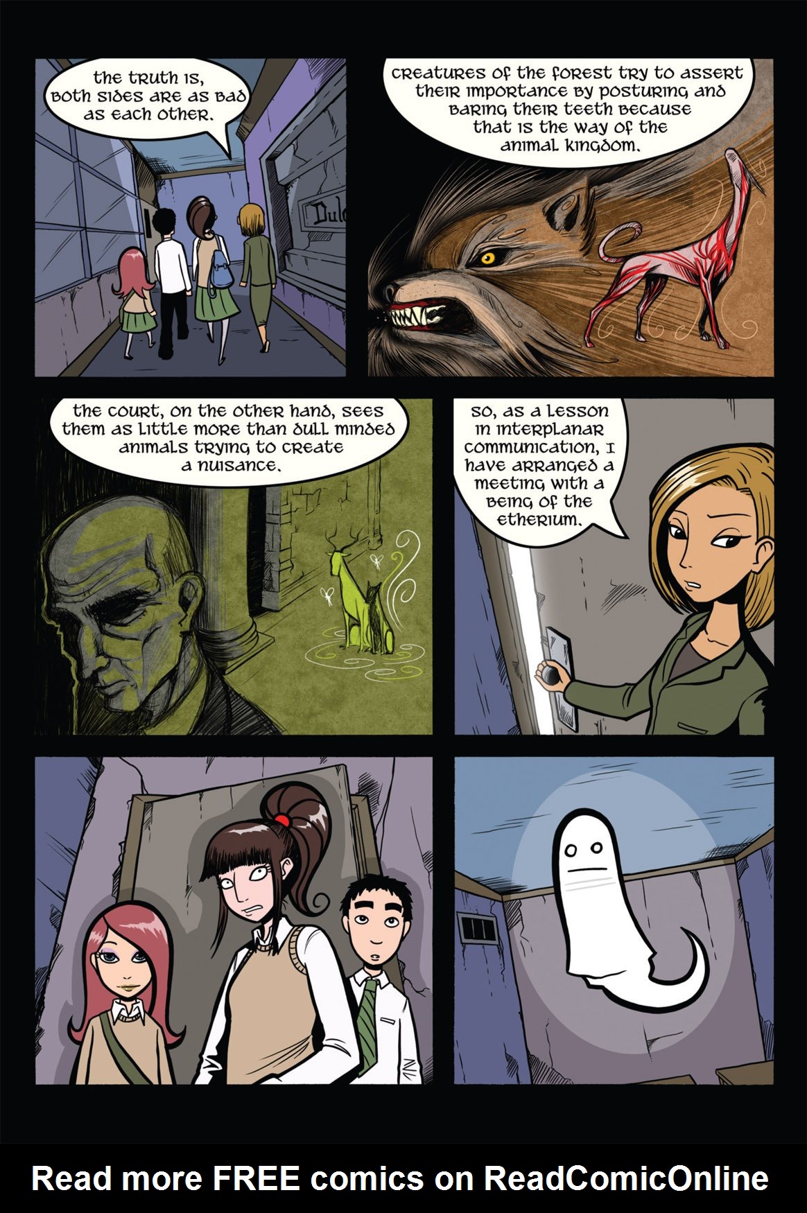 Read online Gunnerkrigg Court comic -  Issue # TPB 2 (Part 1) - 92