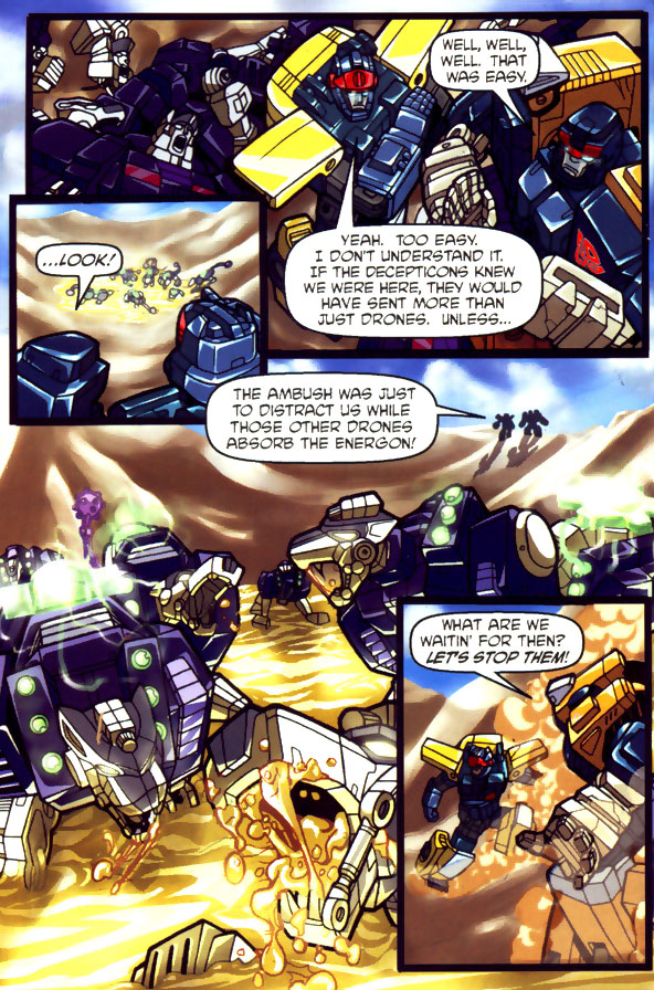 Read online Transformers Energon comic -  Issue #1 - 5