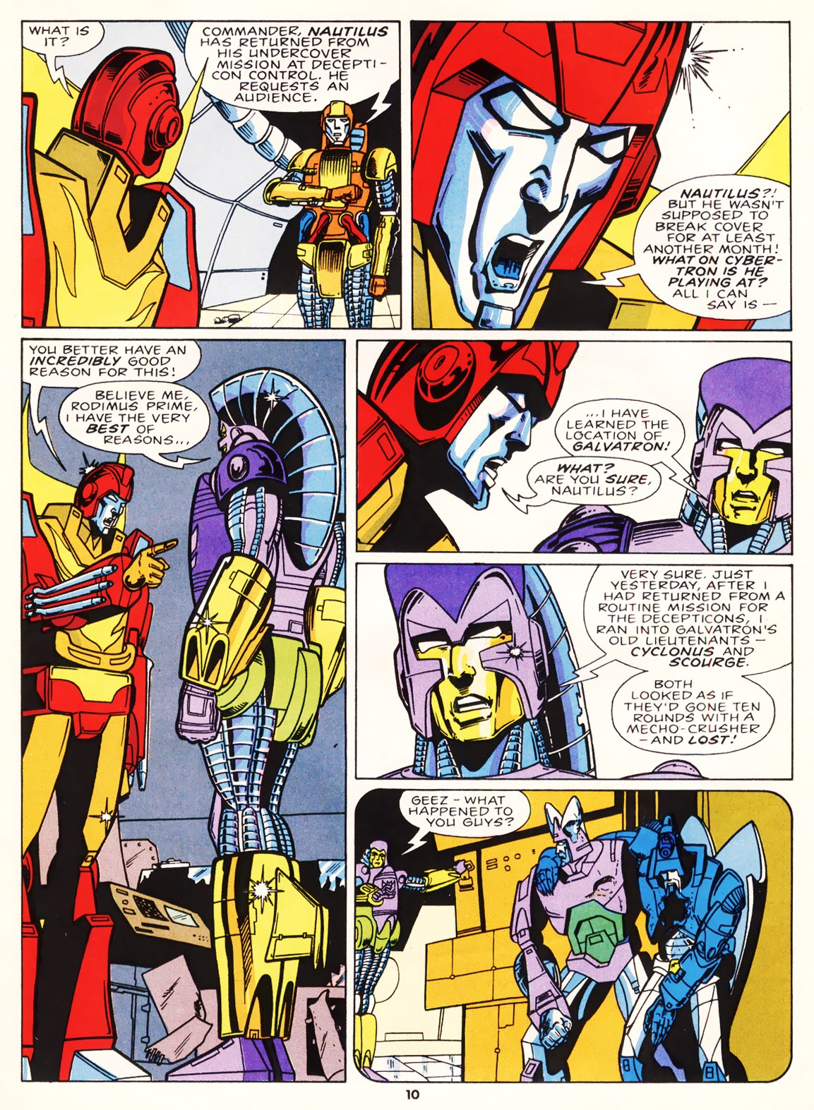 Read online The Transformers (UK) comic -  Issue #224 - 1