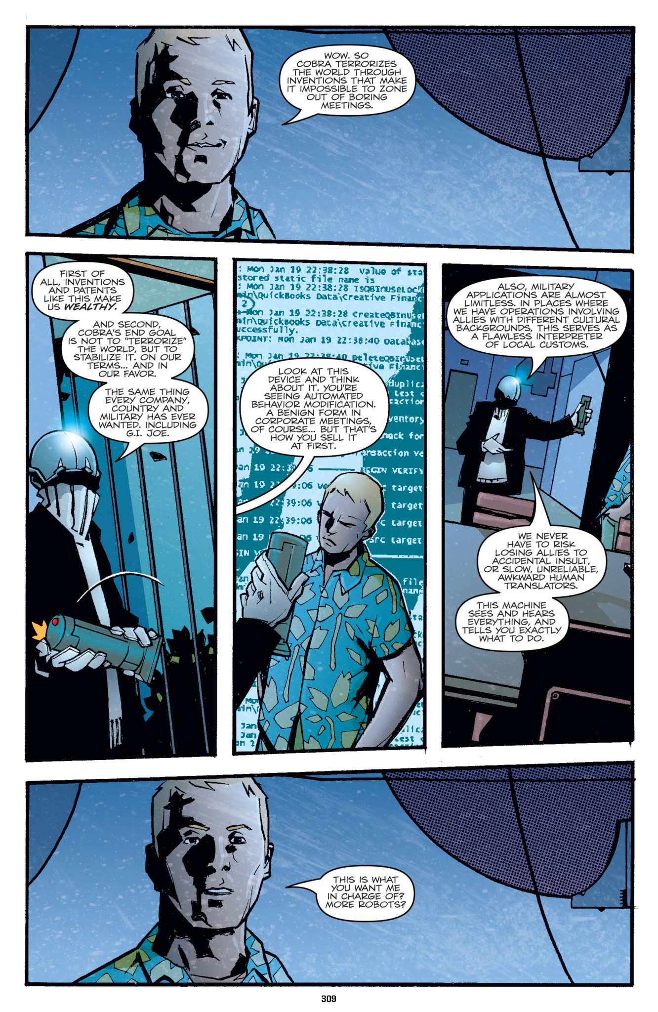 Read online G.I. Joe: The IDW Collection comic -  Issue # TPB 5 - 308