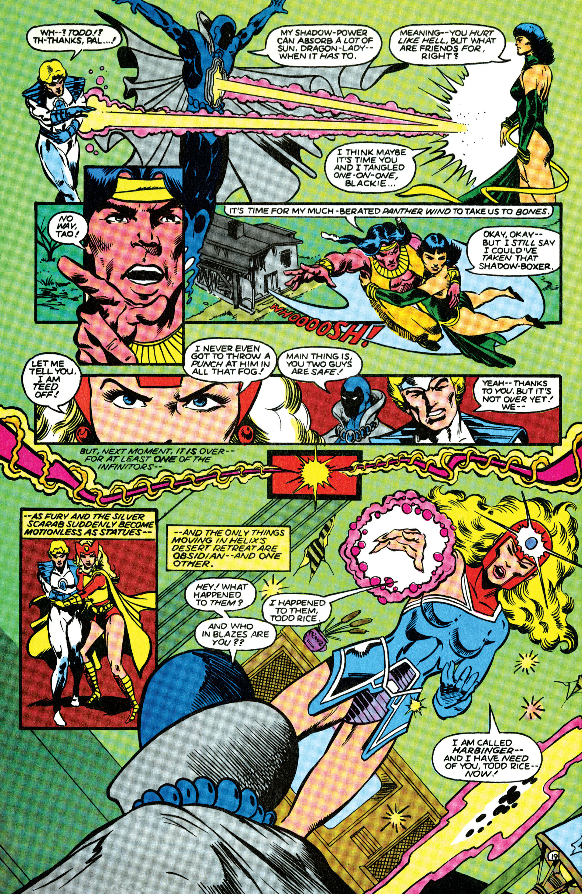 Read online Infinity Inc. (1984) comic -  Issue #18 - 20