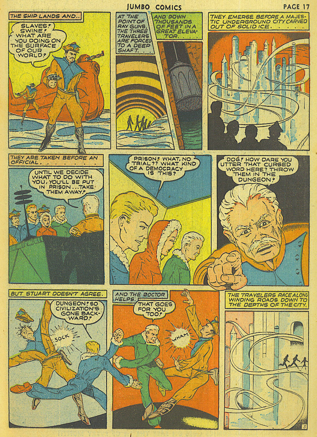 Read online Jumbo Comics comic -  Issue #28 - 19