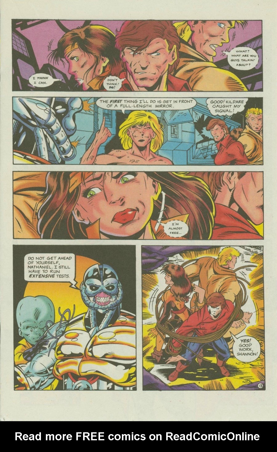 Read online Ex-Mutants comic -  Issue #7 - 16