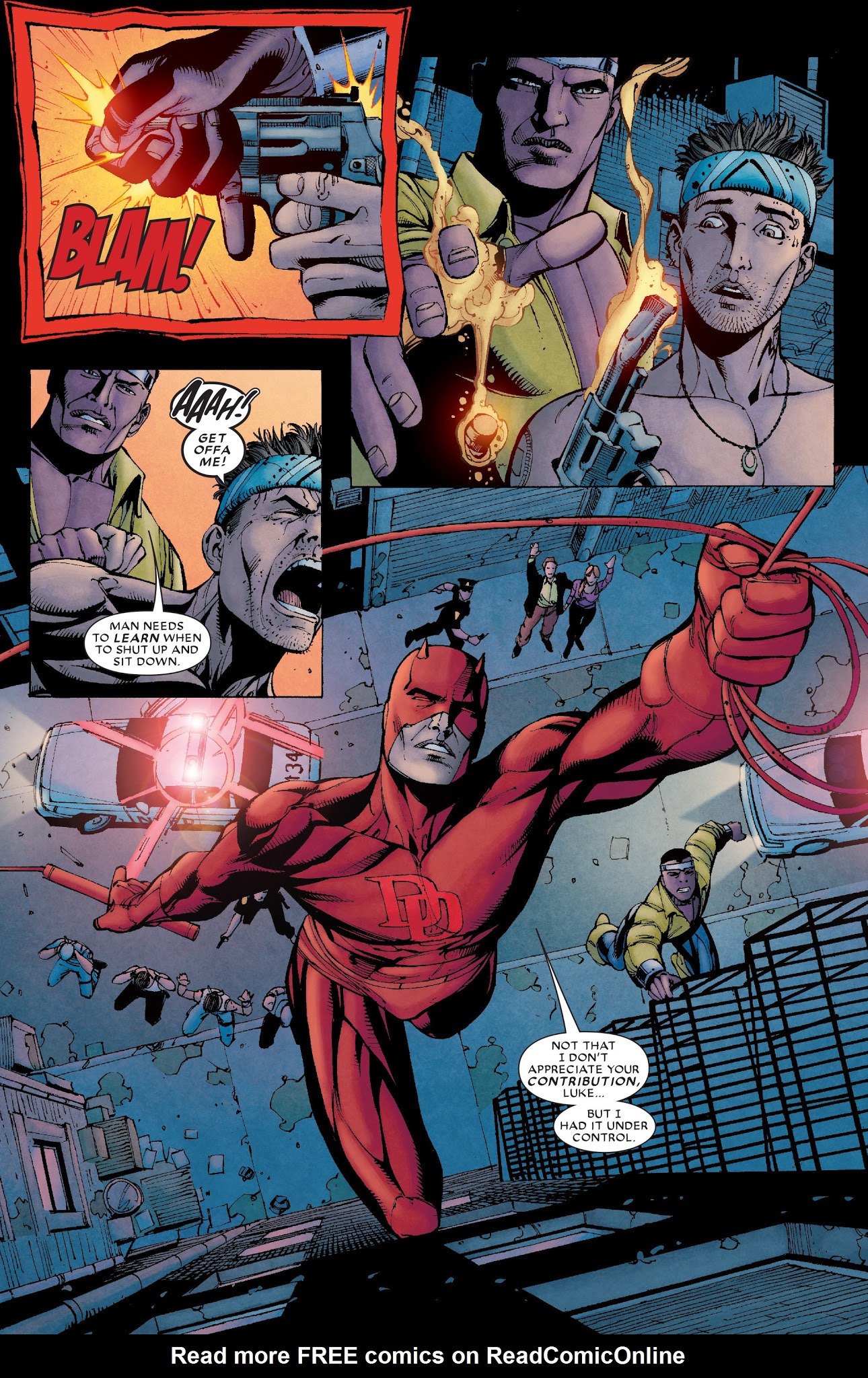 Read online Daredevil: Cage Match comic -  Issue # Full - 5