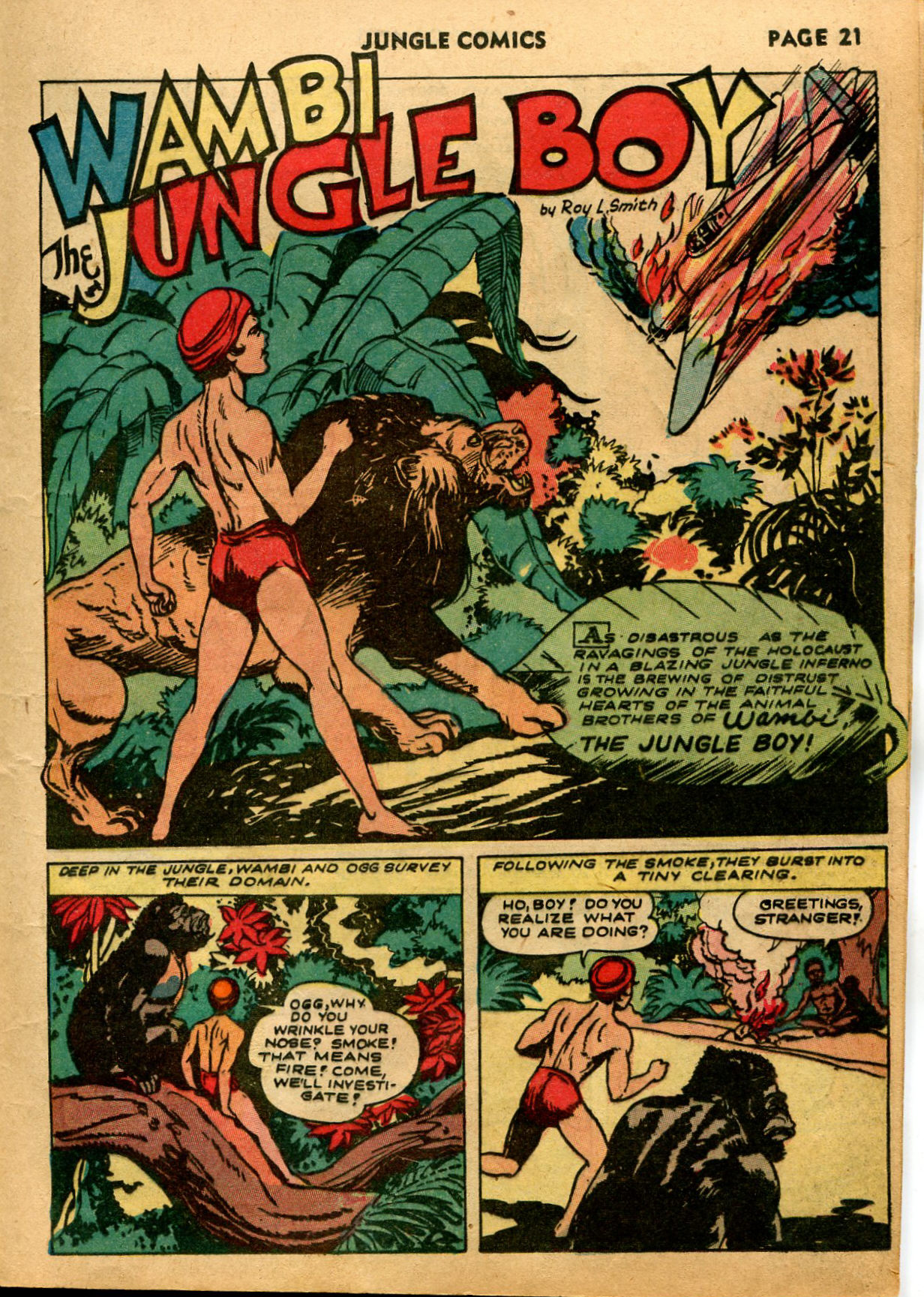 Read online Jungle Comics comic -  Issue #40 - 23